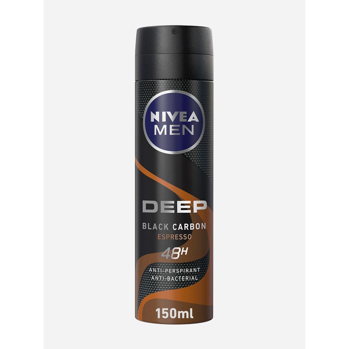 Deep Black Carbon Espresso Antiperspirant Antibacterial Spray, 150ml-beautyandpersonalcare-fragrance-men-image-1
