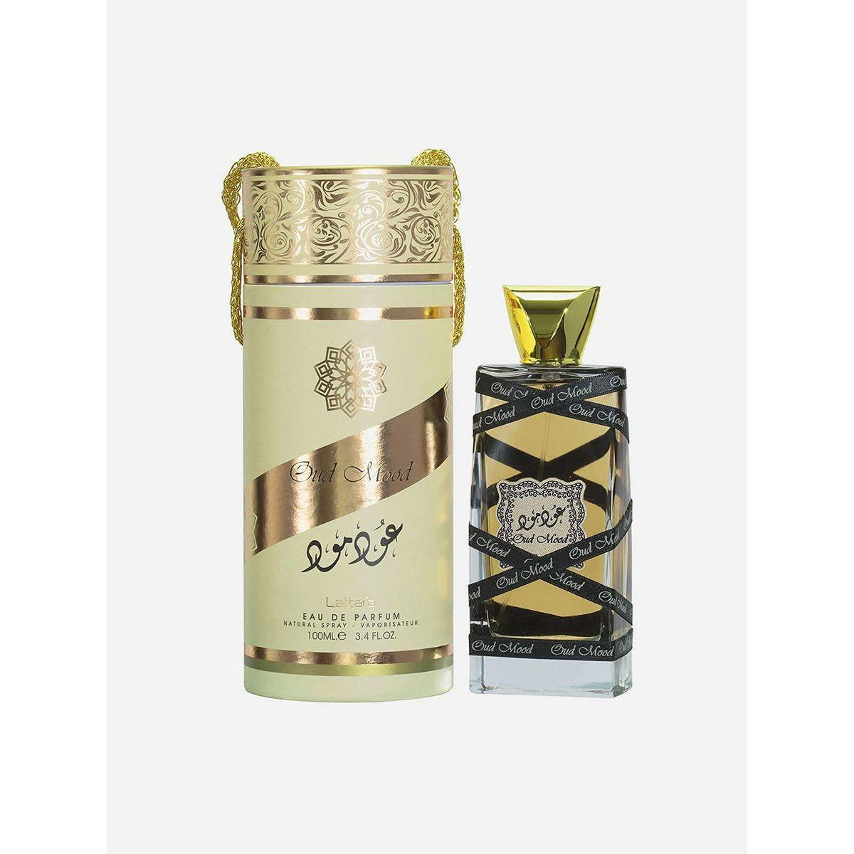 Lattafa Oud Mood Eau De Parfum, 100ml-beautyandpersonalcare-fragrance-men-image-1