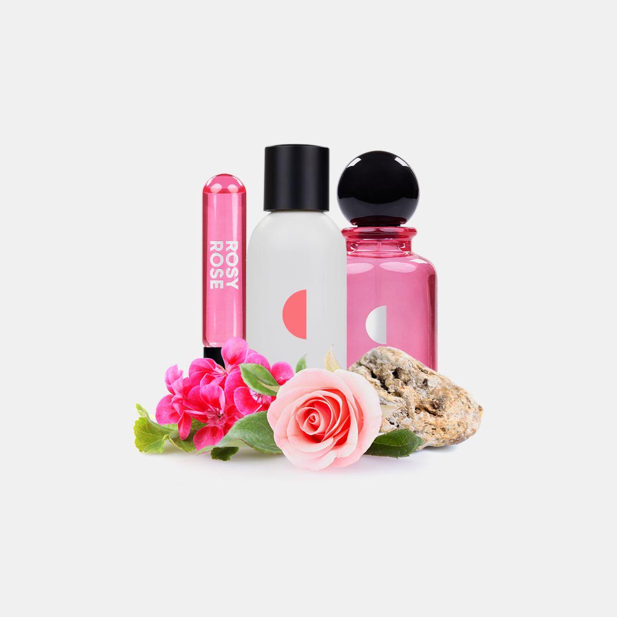 مجموعة من روزي روز تريو - أو دو برفيوم 50 مل + عطر للشعر 50 مل + زيت عطري 10 مل-beautyandpersonalcare-fragrance-women-image-2