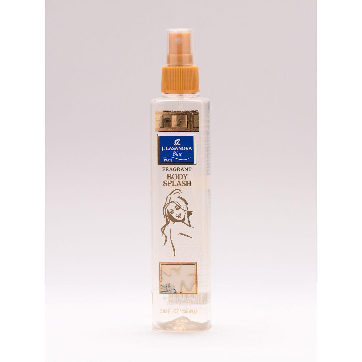J.CASANOVA Blue Body Splash, White Musk 235ml-beautyandpersonalcare-fragrance-women-image-1