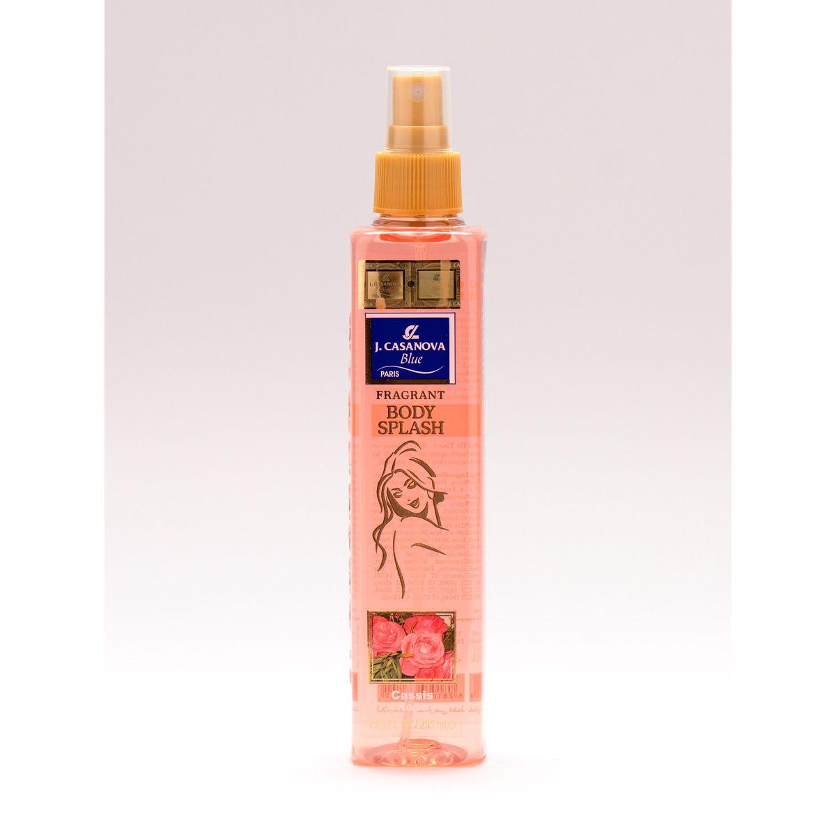 J.CASANOVA Blue Body Splash, Rose 235ml-beautyandpersonalcare-fragrance-women-image-1