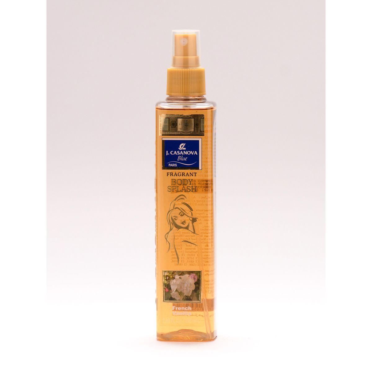 J.CASANOVA Blue Body Splash, Vanilla 235ml-beautyandpersonalcare-fragrance-women-image-1