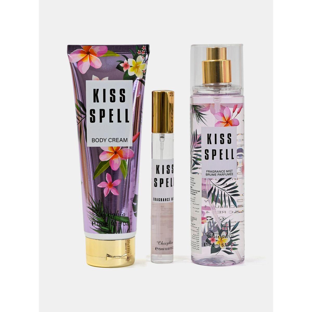 Chicphia 3-Piece Gift Set - Kiss Spell Body Care-beautyandpersonalcare-fragrance-women-image-1