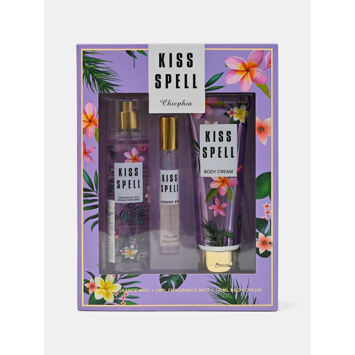 Chicphia 3-Piece Gift Set - Kiss Spell Body Care-beautyandpersonalcare-fragrance-women-image-2