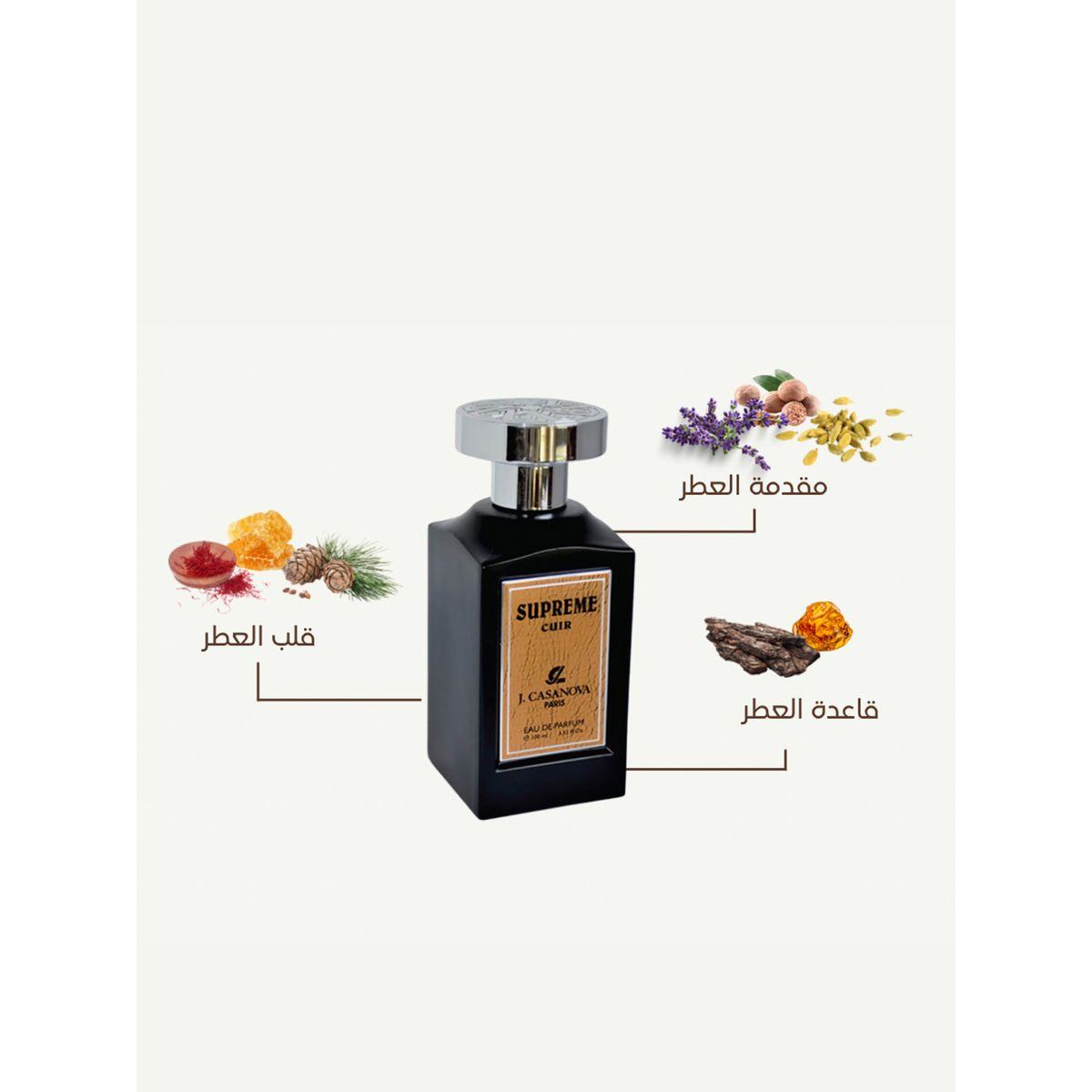 J.CASANOVA Supreme Cuir Eau De Parfum, 100ml-beautyandpersonalcare-fragrance-men-image-3