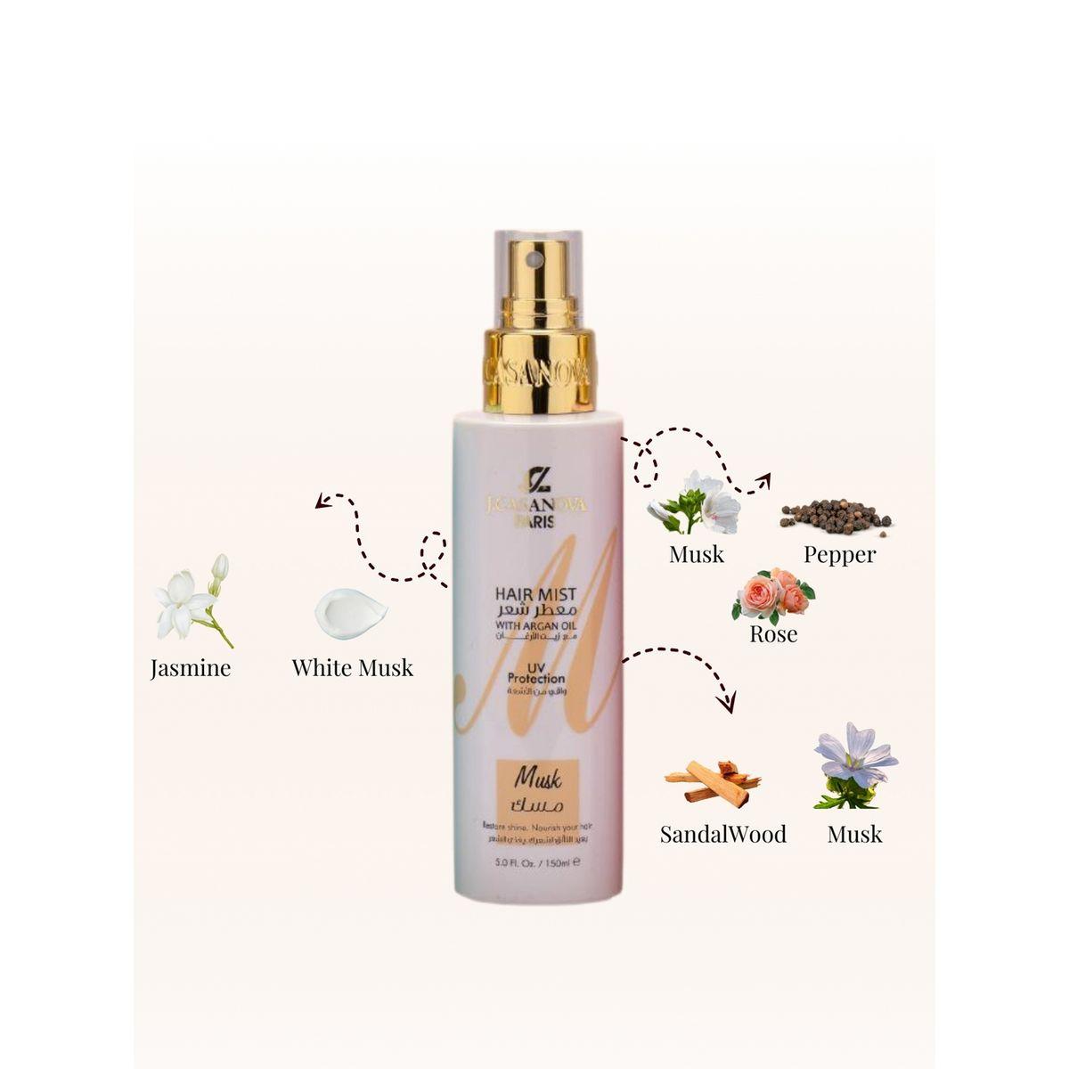 J.CASANOVA Musk Hair Mist with Argan Oil, 150ml-beautyandpersonalcare-fragrance-women-image-4