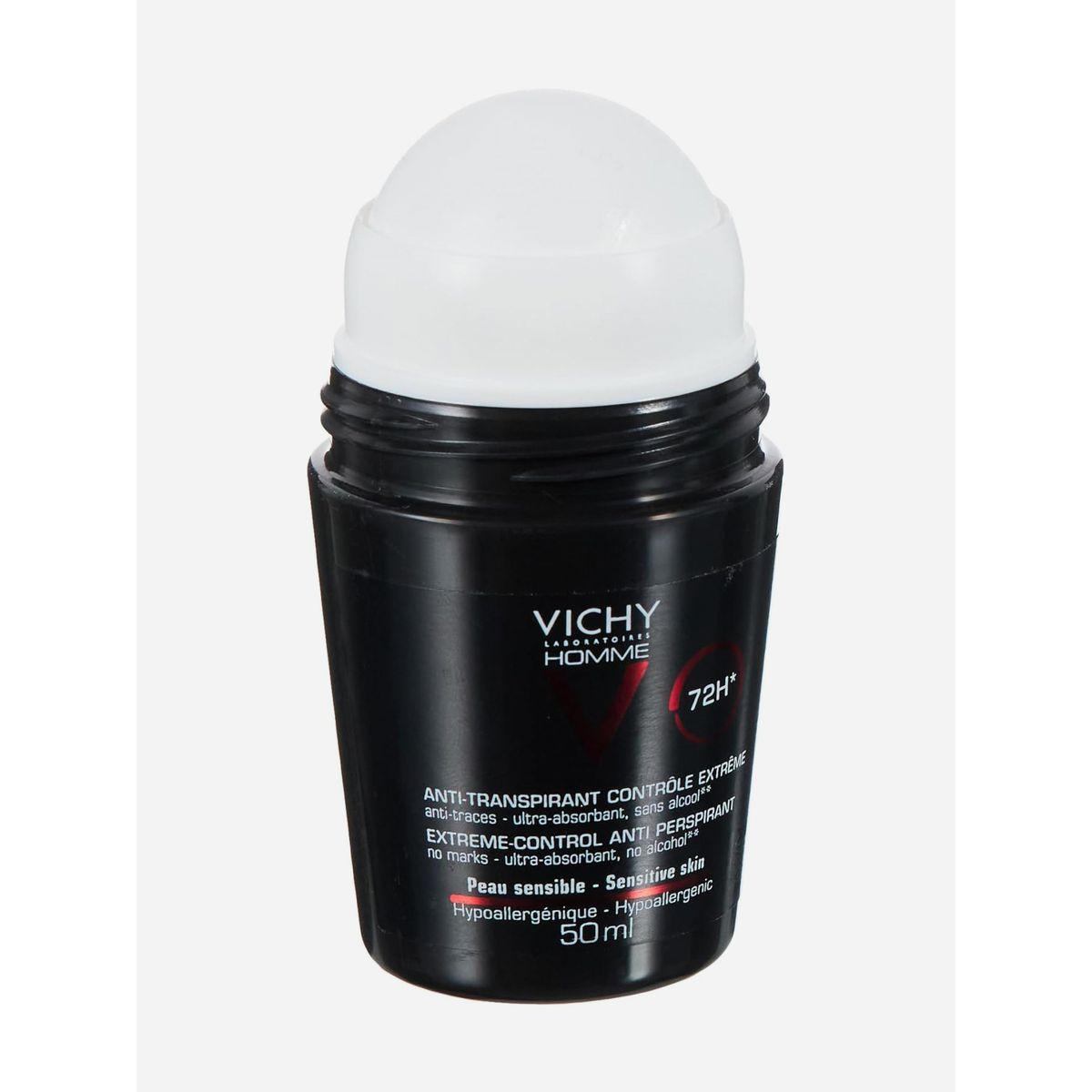 Vichy 72HR Antiperspirant Deodorant Extreme Control Roll-On 50ml-beautyandpersonalcare-fragrance-men-image-2