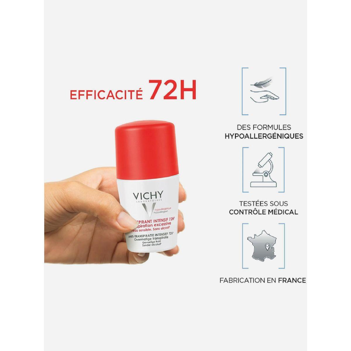 Vichy Stress Resist Anti-Perspirant Intensive Treatment 72HR Roll-On-beautyandpersonalcare-fragrance-men-image-3