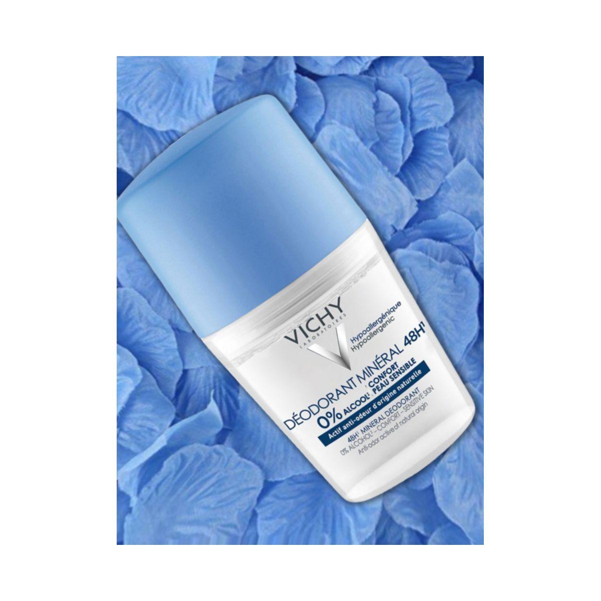Vichy Mineral Deodorant 48HR Optimal Tolerance Roll-On 50ml-beautyandpersonalcare-fragrance-men-image-2