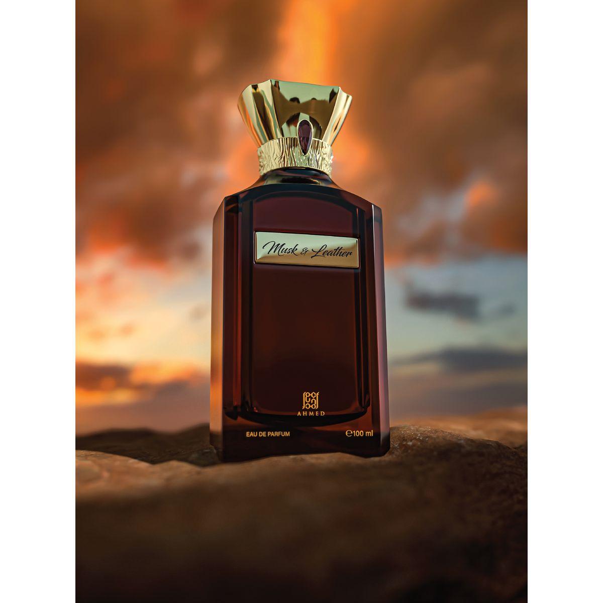 Ahmed Al Maghribi Perfumes Musk & Leather Eau De Parfum 100ml-beautyandpersonalcare-fragrance-men-image-3