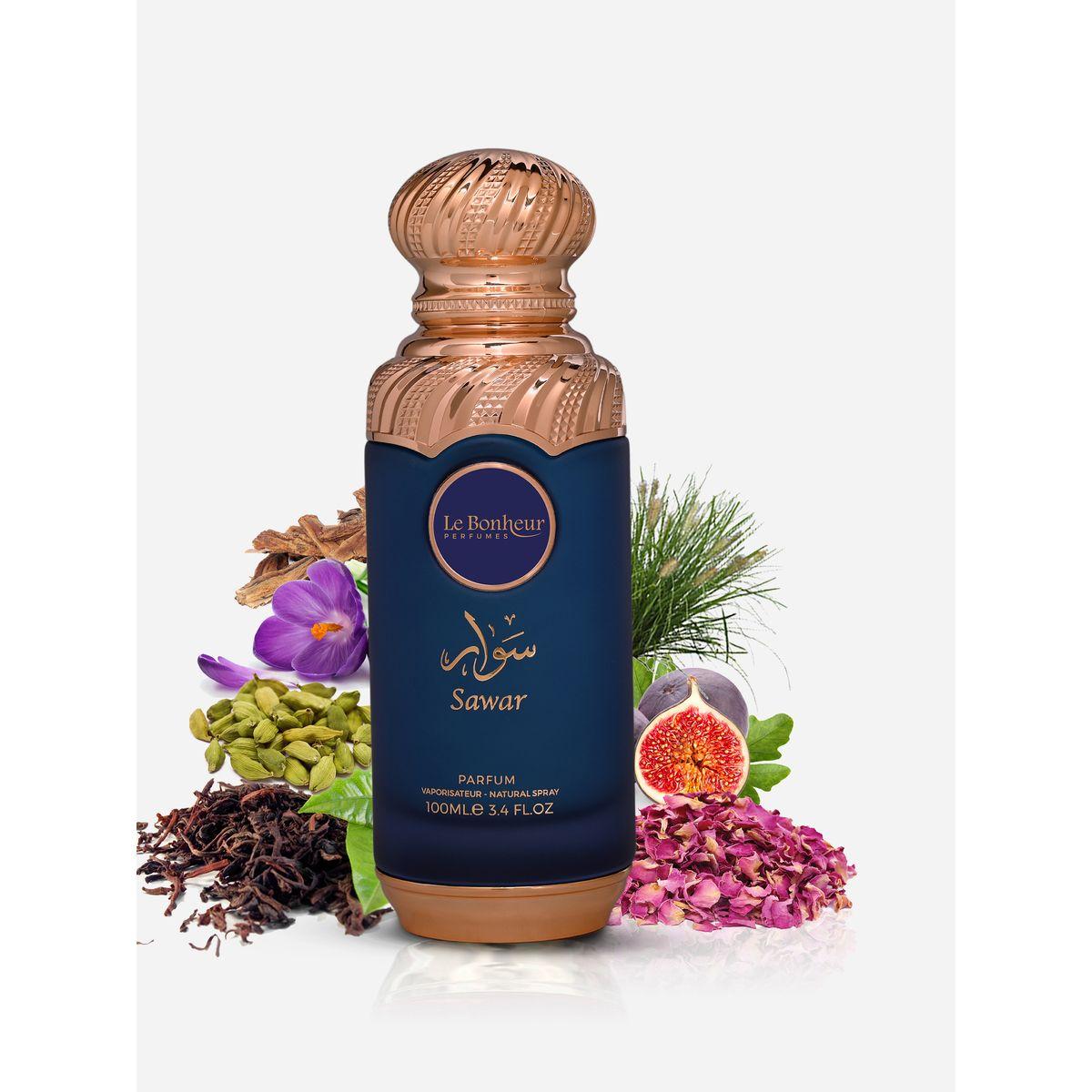 Le Bonheur Perfumes Sawar Eau De Parfum, 100ml-beautyandpersonalcare-fragrance-men-image-2
