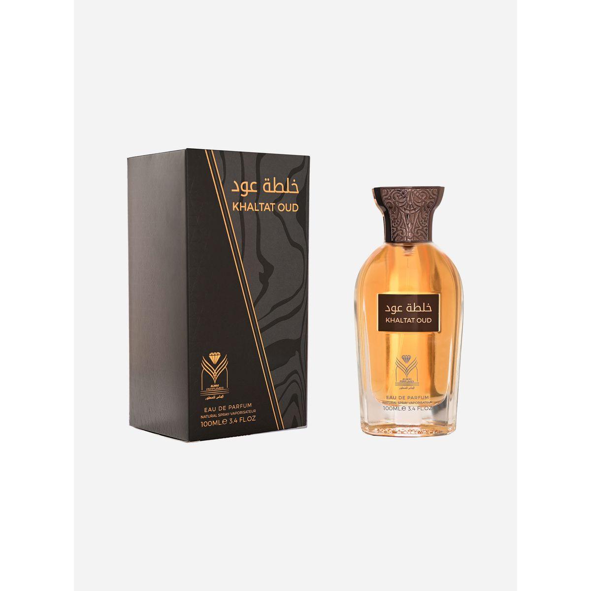 Almas Perfumes Khaltat Oud Eau De Parfum, 100ml-beautyandpersonalcare-fragrance-men-image-1