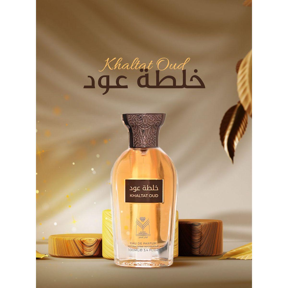 Almas Perfumes Khaltat Oud Eau De Parfum, 100ml-beautyandpersonalcare-fragrance-men-image-2