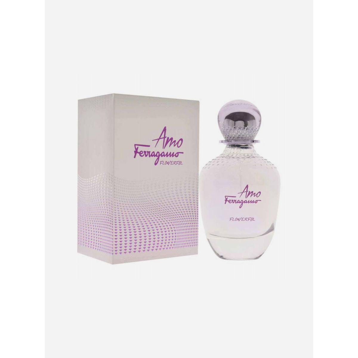 Salvatore Ferragamo Amo Flowerful Eau De Toillete, 100ml-beautyandpersonalcare-fragrance-women-image-1