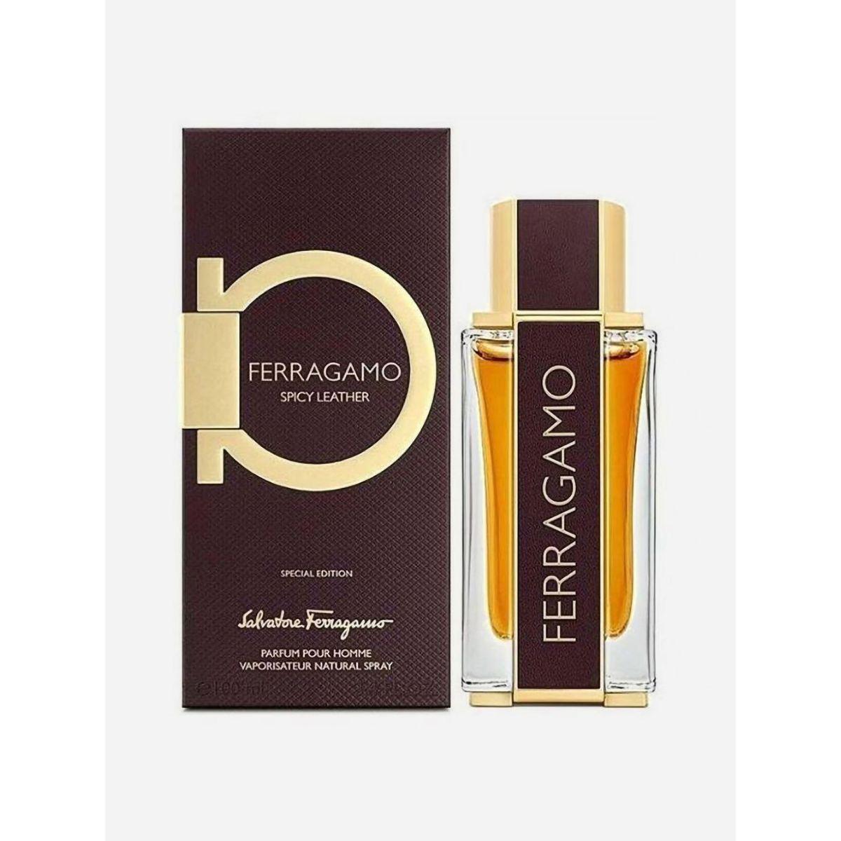 Salvatore Ferragamo Spicy Leather Eau De Parfum, 100ml-beautyandpersonalcare-fragrance-men-image-1