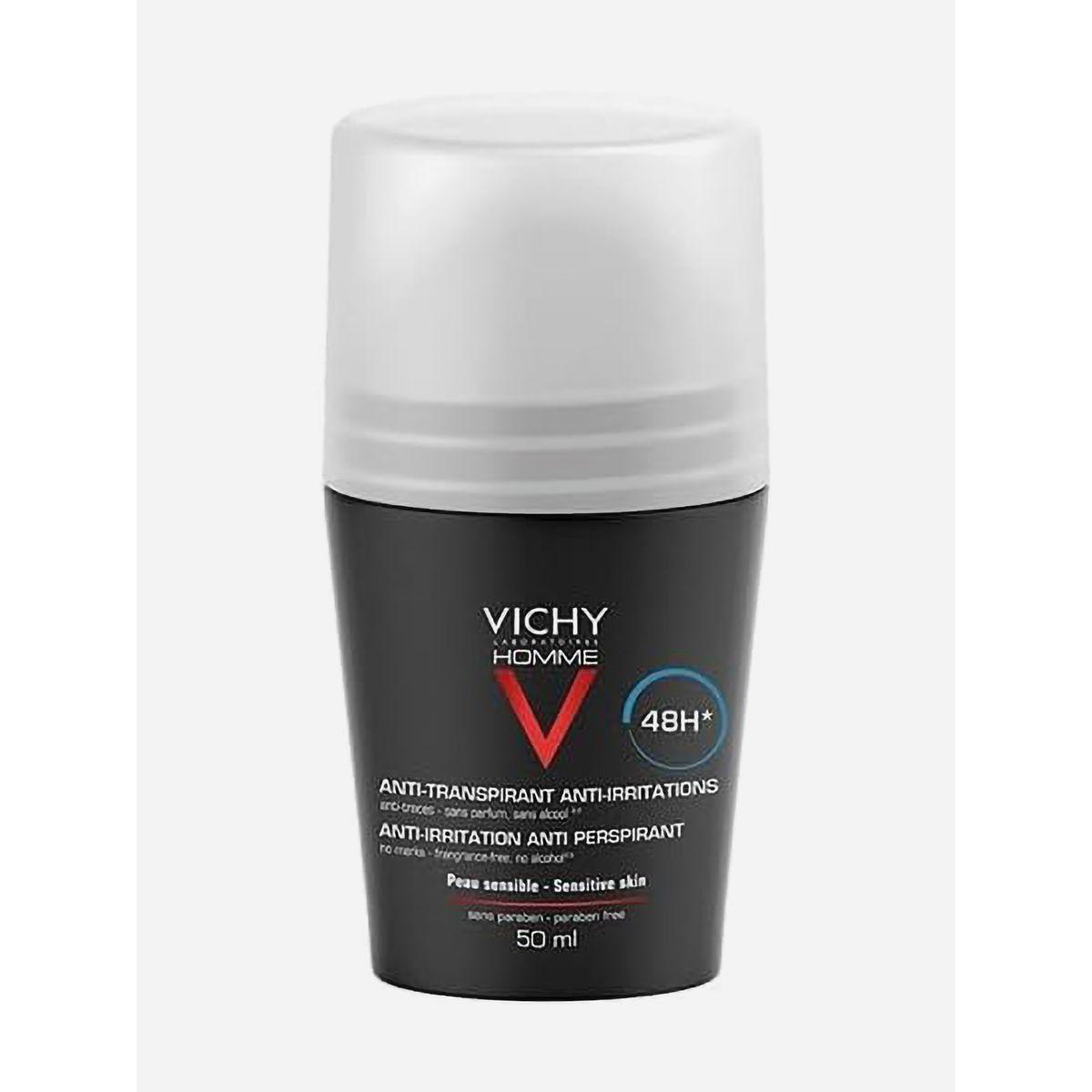 Vichy Homme Antiperspirant Anti-Irritation 48h, 50ml-beautyandpersonalcare-fragrance-men-image-3
