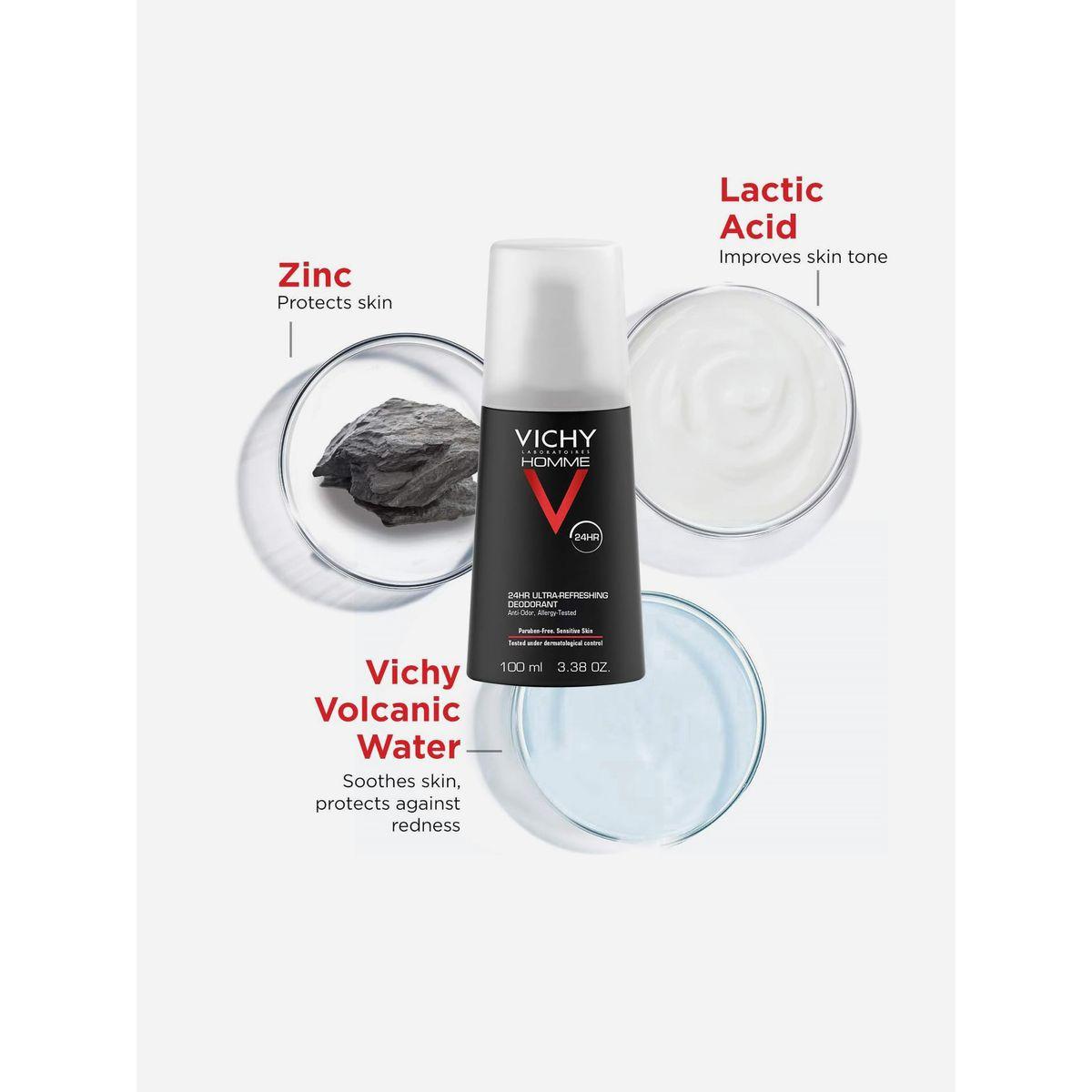 Vichy Homme 24h Ultra Fresh Deodorant, 100ml-beautyandpersonalcare-fragrance-men-image-2