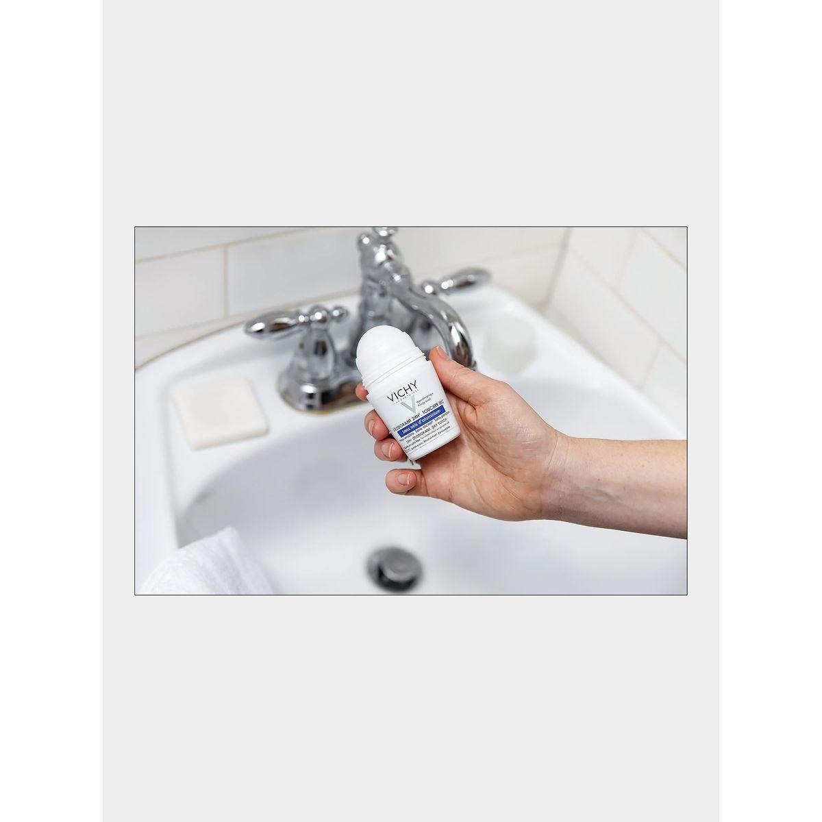 Vichy Deodorant Sensitive Skin Anti-Perspirant Roll On, 50ml-beautyandpersonalcare-fragrance-men-image-3