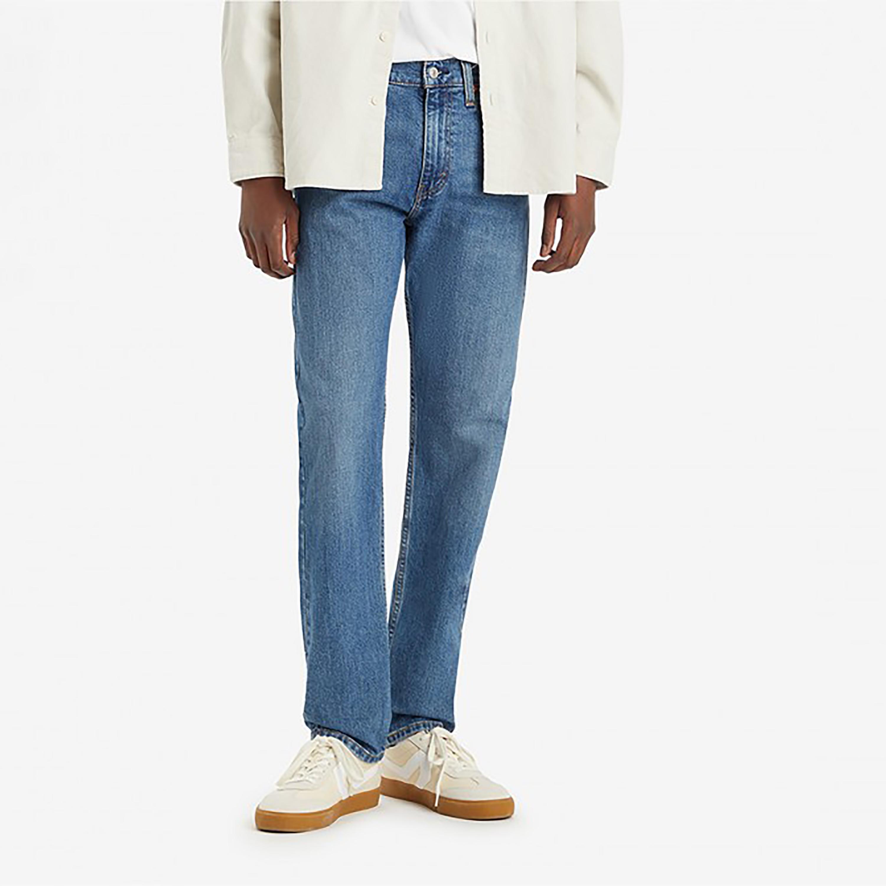 Levi's 502 Blue Tapered Fit Mid-Rise Pocket Detail Jeans-men-clothing-bottoms-jeans-image-1