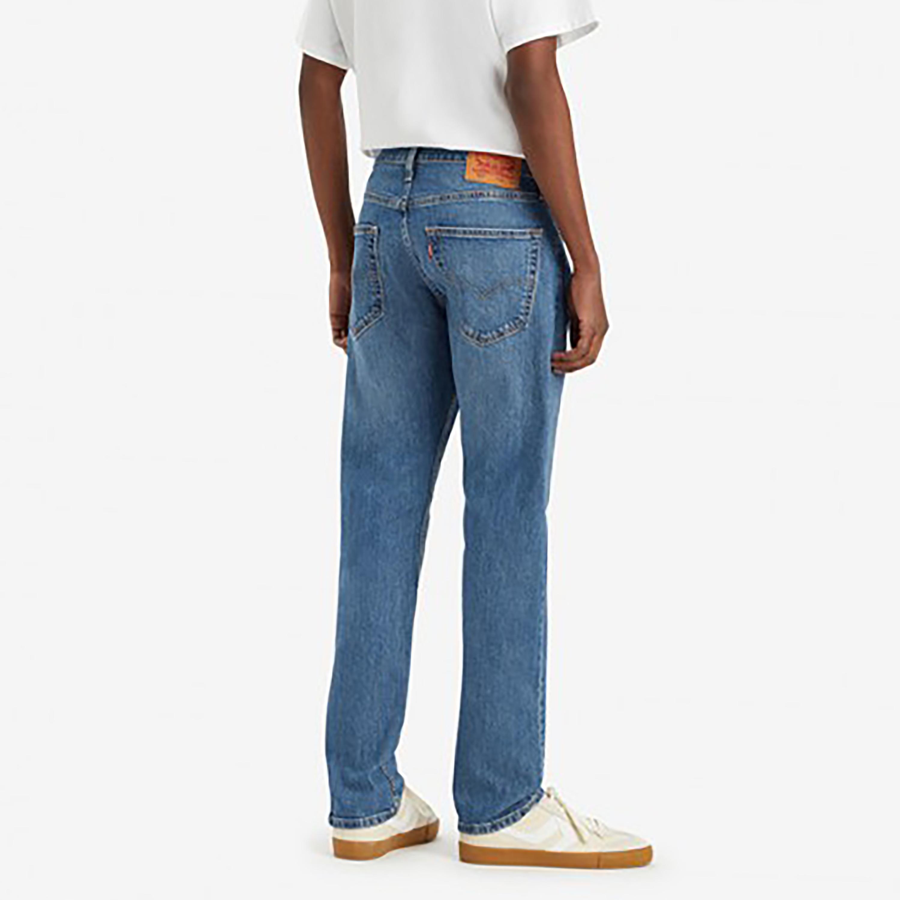 Levi's 502 Blue Tapered Fit Mid-Rise Pocket Detail Jeans-men-clothing-bottoms-jeans-image-2