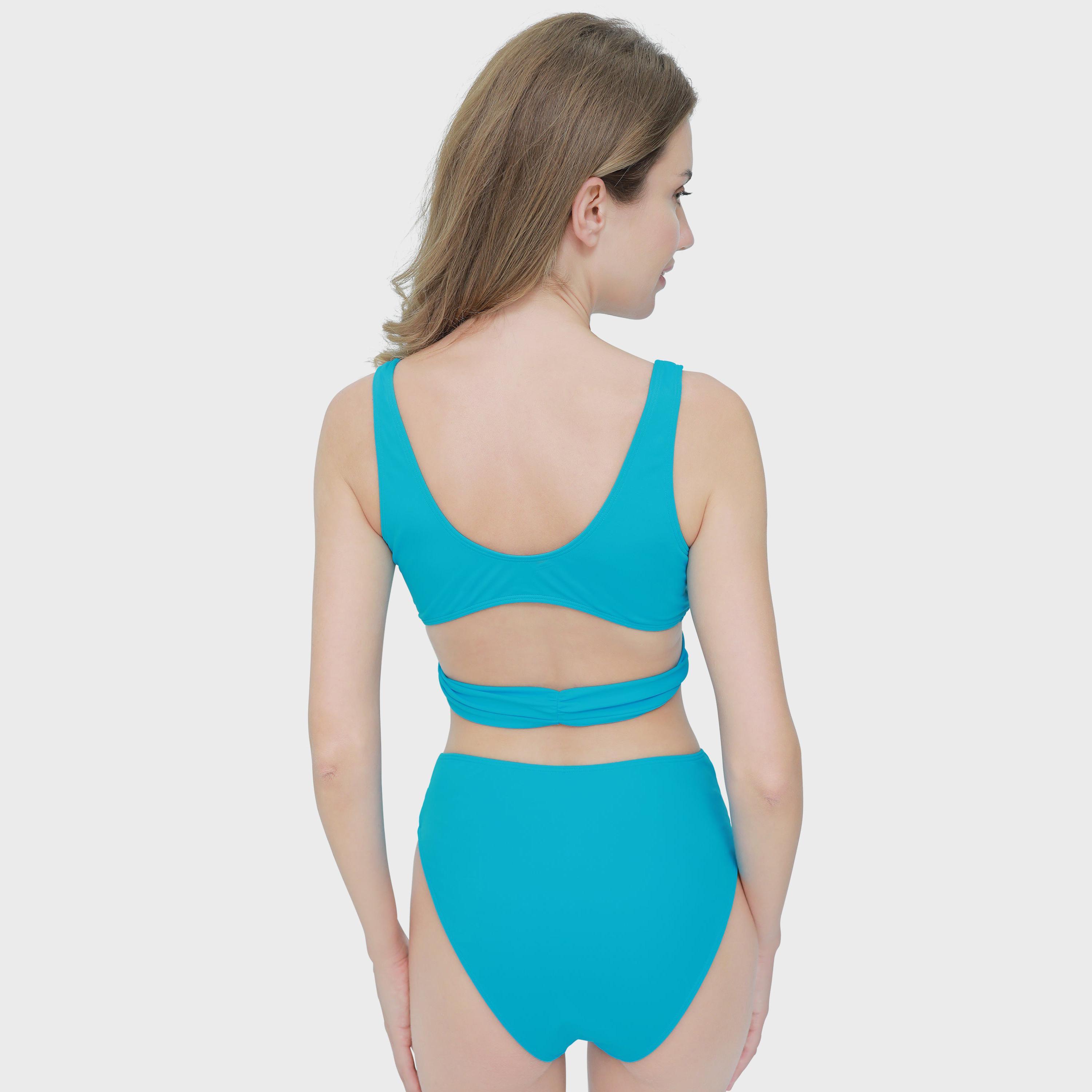 لباس داخلي بكيني نسائي تريند أزرق بتغطية متوسطة من لا سينزا-women-clothing-swimandbeach-bikinis-image-3