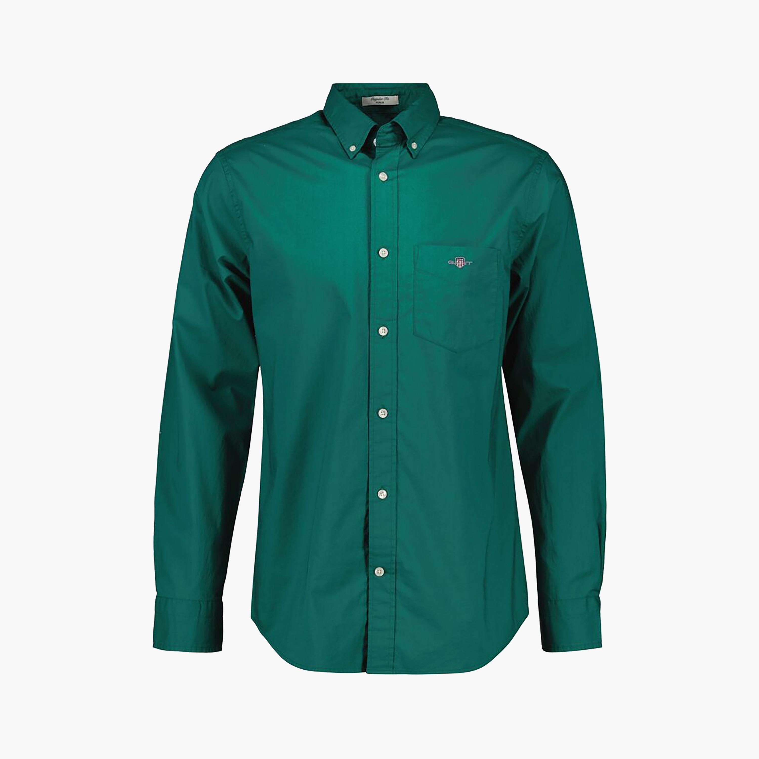 قميص الرجال بأكمام طويلة من نوع Gant العادي العادي بياقة طويلة وأكمام طويلة-men-clothing-shirts-image-6