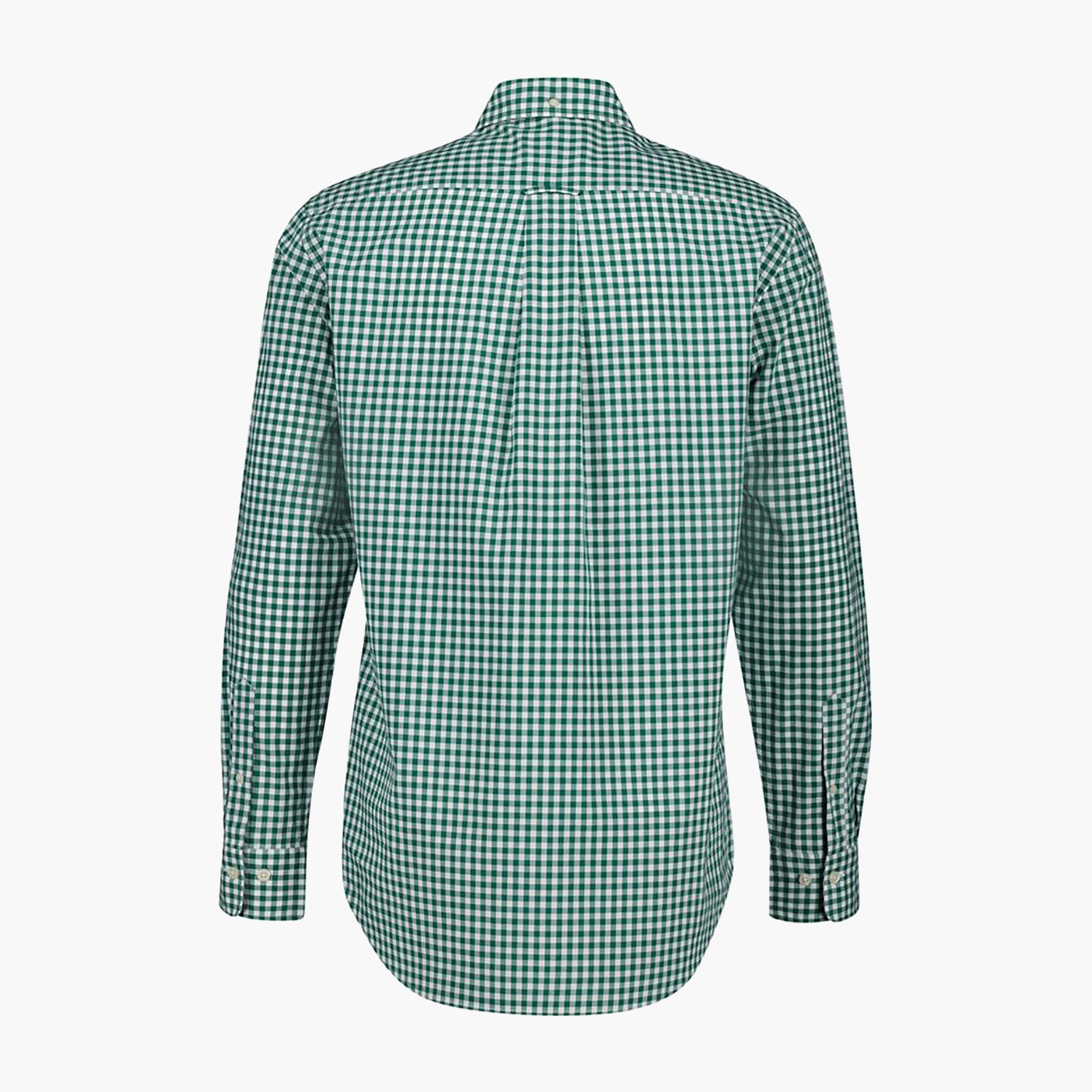 قميص رجالي من Gant بمقاس عادي وياقة مربعة وأكمام طويلة وياقة بأزرار سفلية-men-clothing-shirts-image-12