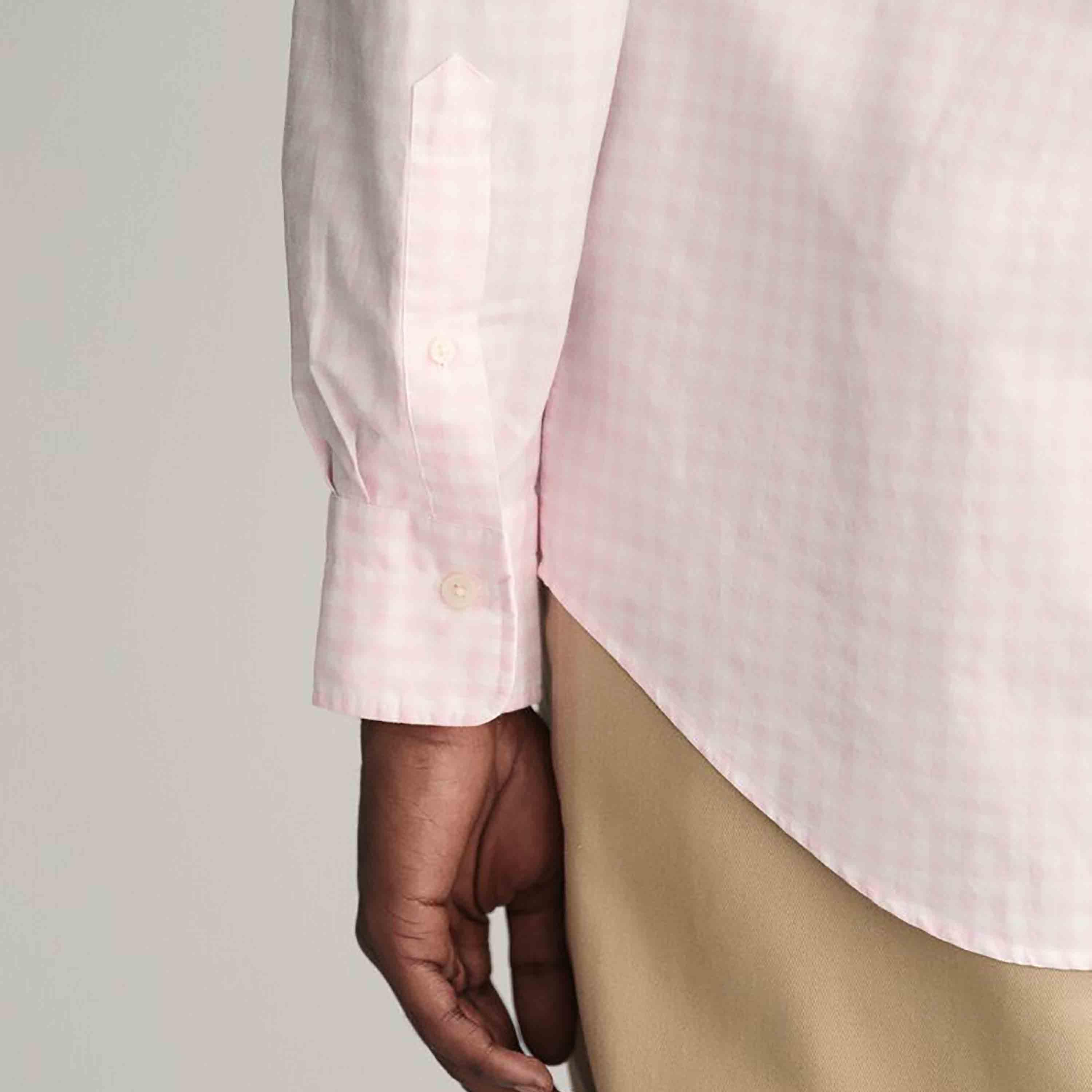 قميص رجالي من Gant بمقاس عادي وياقة مربعة وأكمام طويلة وياقة بأزرار سفلية-men-clothing-shirts-image-7