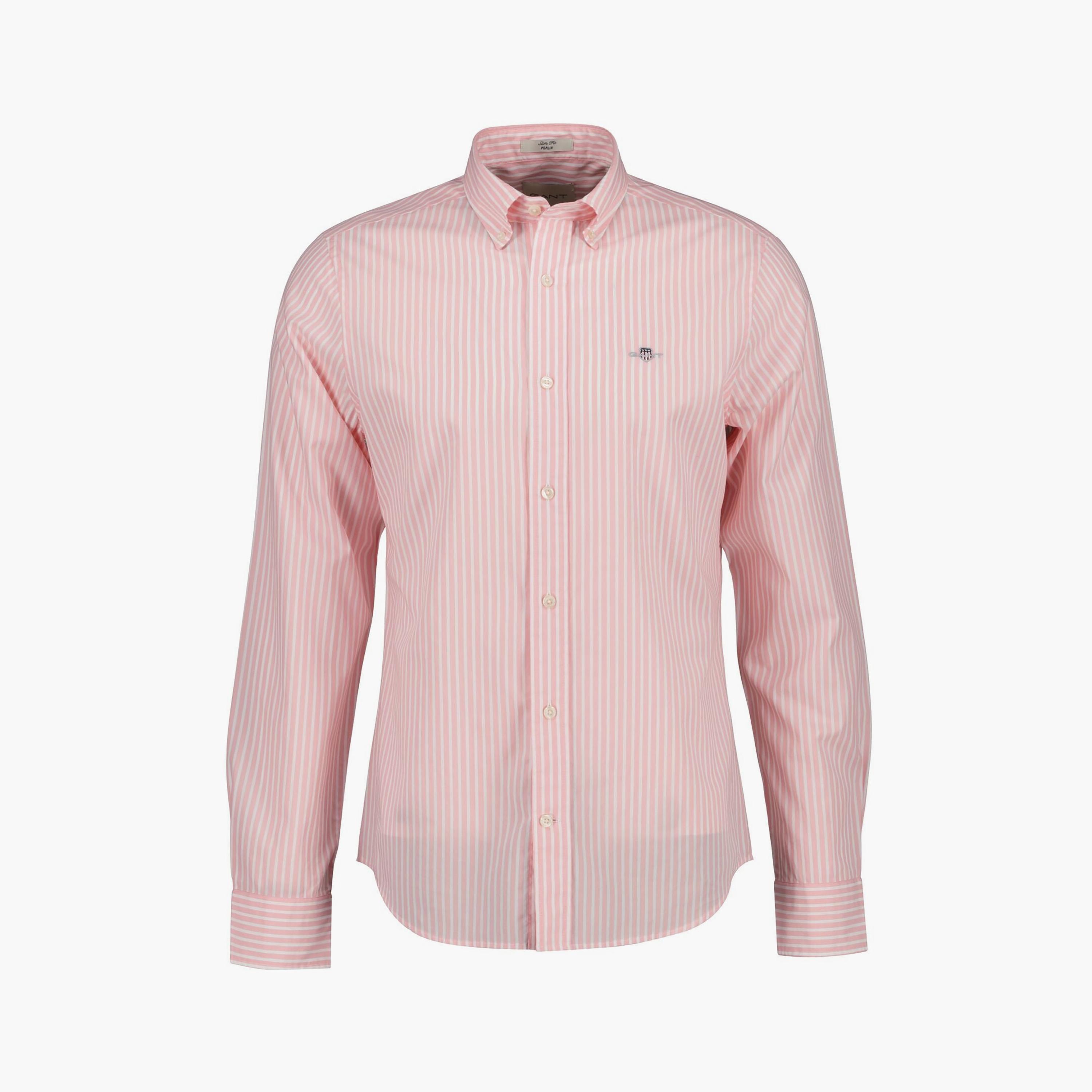 Gant Striped Slim Fit Long Sleeves Button-Down Collar Men's Shirt-men-clothing-shirts-image-5