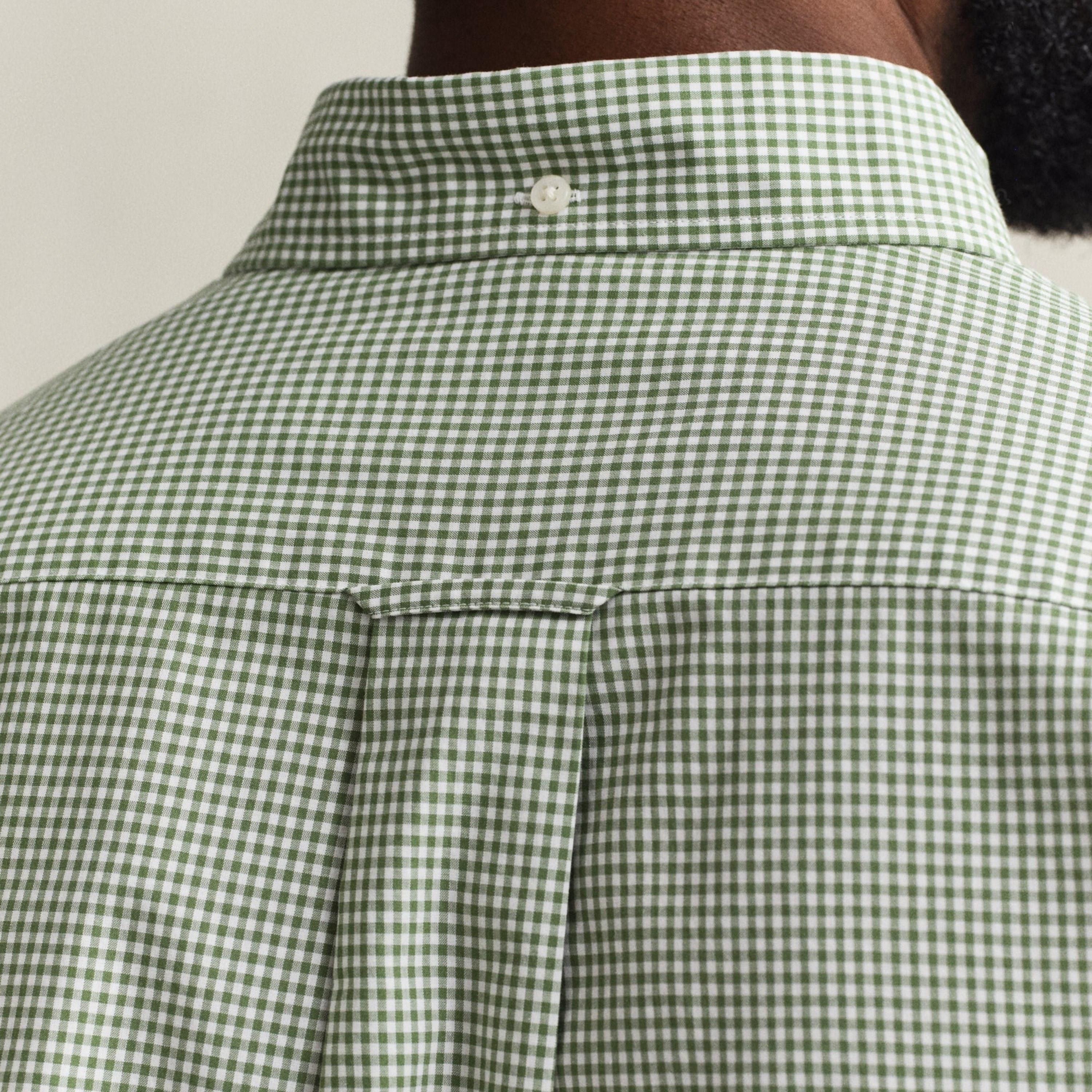 Gant Checked Regular Fit Long Sleeves Button-Down Collar Men's Shirt-men-clothing-shirts-image-3