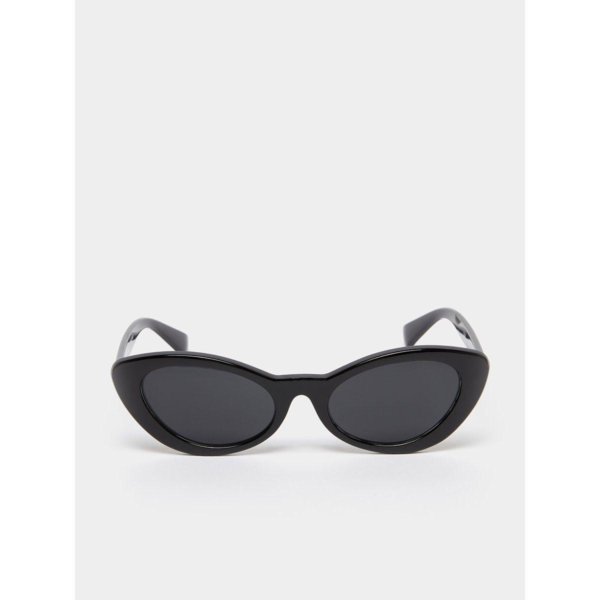 Styli Solid Frame Cat Eye Sunglasses with Molded Nose Pads-women-sunglasses-image-4