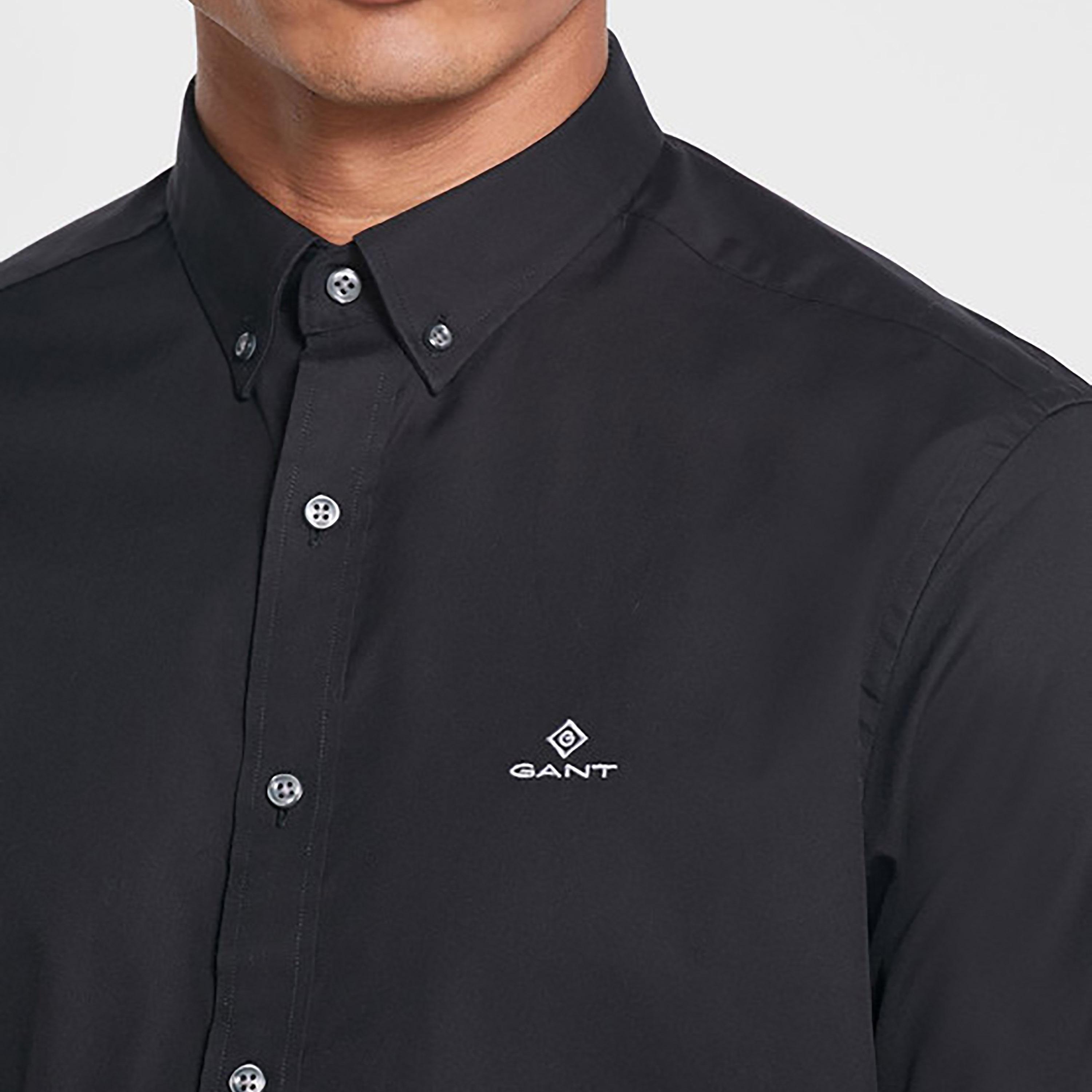 Gant Logo Detail Regular Fit Long Sleeves Semi-Formal Shirt-men-clothing-shirts-image-3