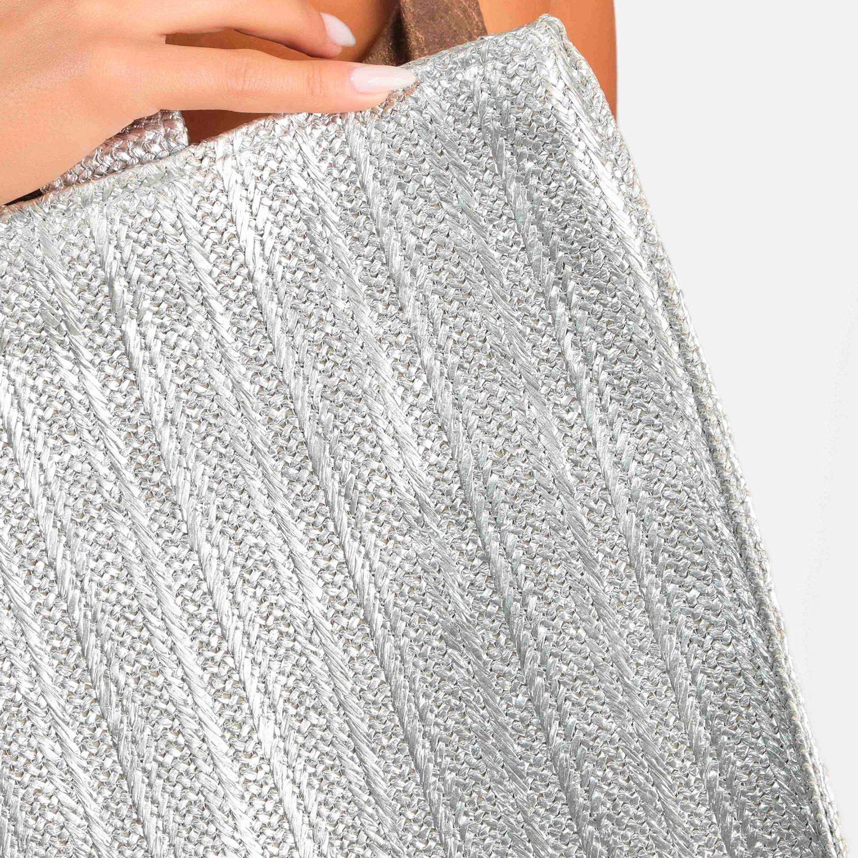 Isla & Evie Metallic Woven Tote Bag-women-bagsandwallets-handbags-image-2
