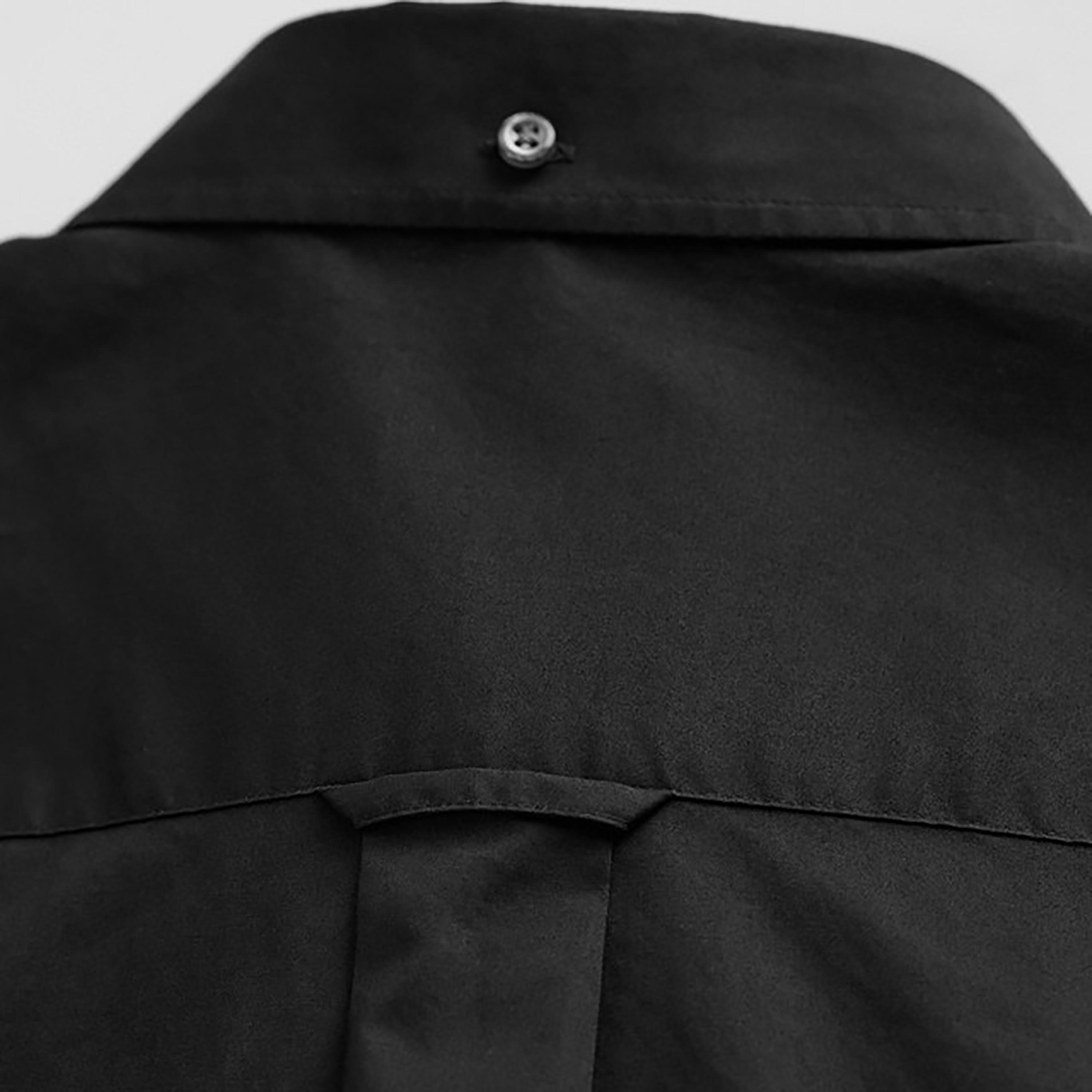 Gant Logo Detail Button Down Collar Short Sleeves Shirt with Patch Pocket-men-clothing-shirts-image-3