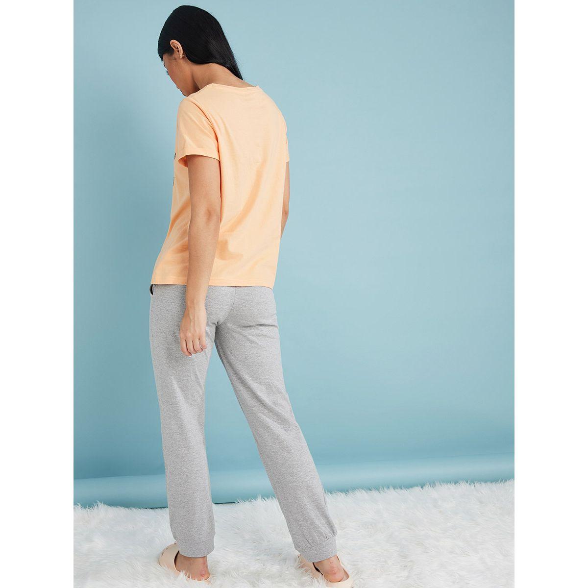 طقم من ( جوغر + تيشيرت ) من ستايلي-women-clothing-nightwear-pyjamas-longsets-image-5