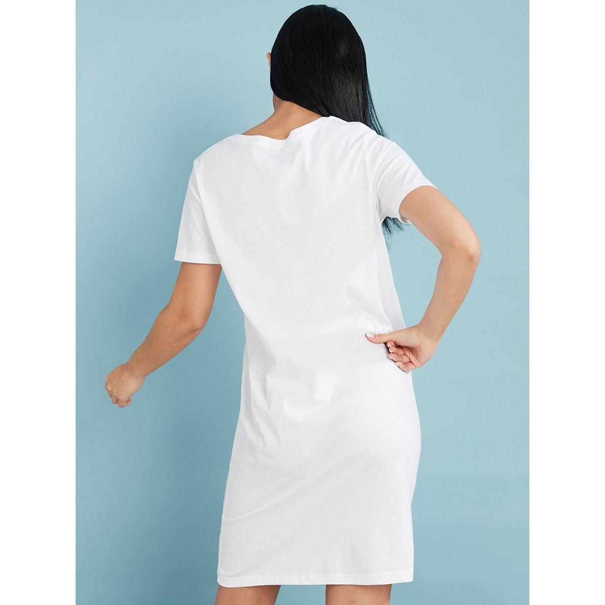 فستان نوم مطبع بكتابة من ريد تايب-women-clothing-nightwear-nighties-image-4