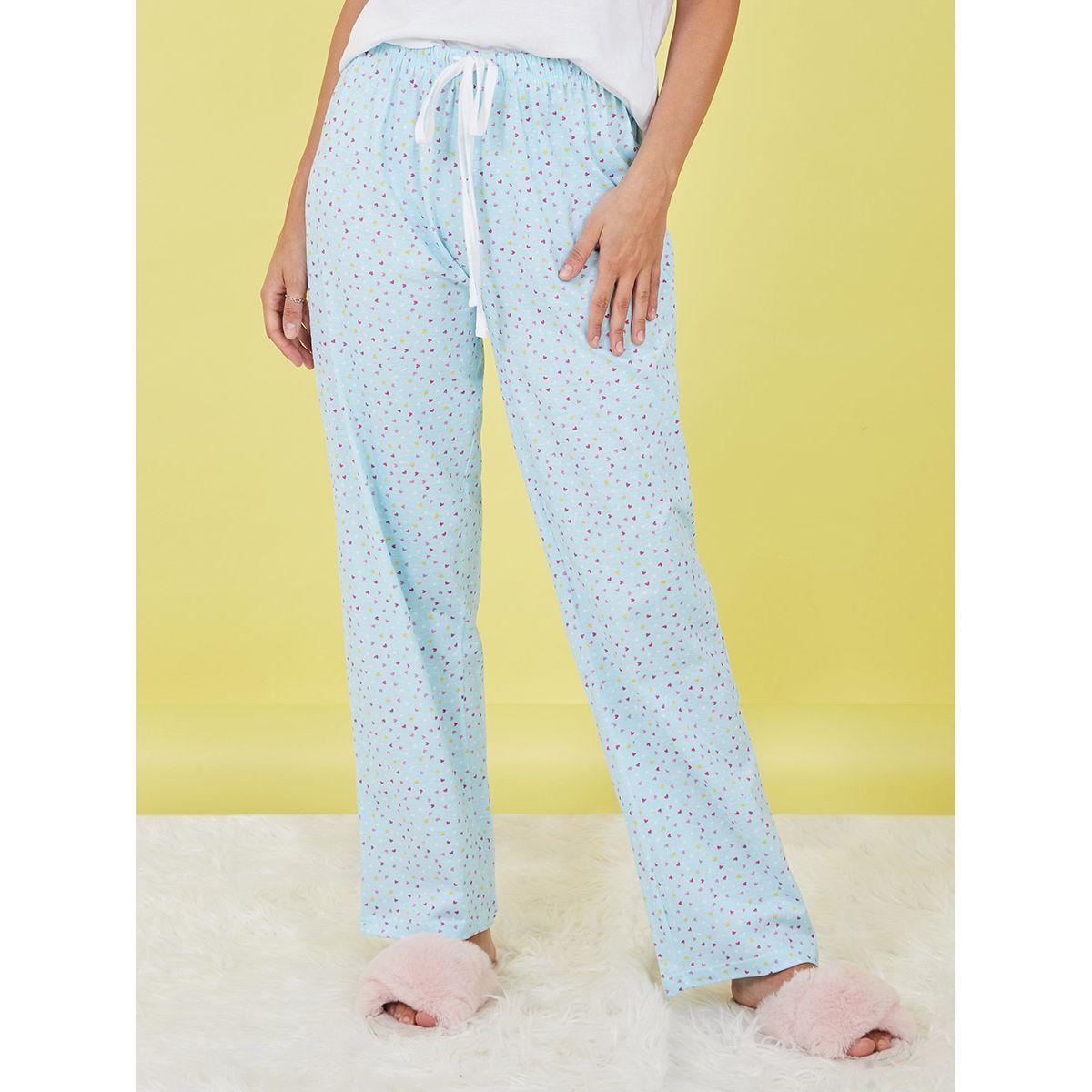 طقم بيجاما ( تيشيرت + بنطال )-women-clothing-nightwear-pyjamas-longsets-image-5