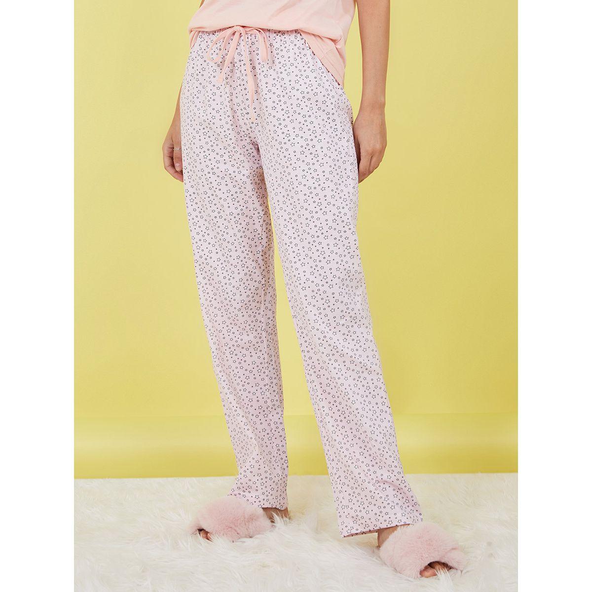 طقم بيجاما ( تيشيرت + بنطال )-women-clothing-nightwear-pyjamas-longsets-image-4