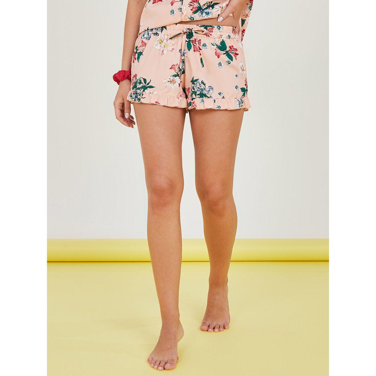 طقم من ( شورت + بلوزة ) من ستايلي-women-clothing-nightwear-pyjamas-shortsets-image-4