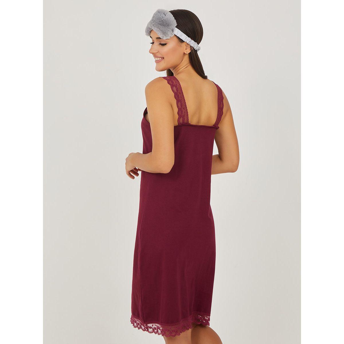 قميص نوم بتداخلات دانتيل من ستايلي-women-clothing-nightwear-nighties-image-5