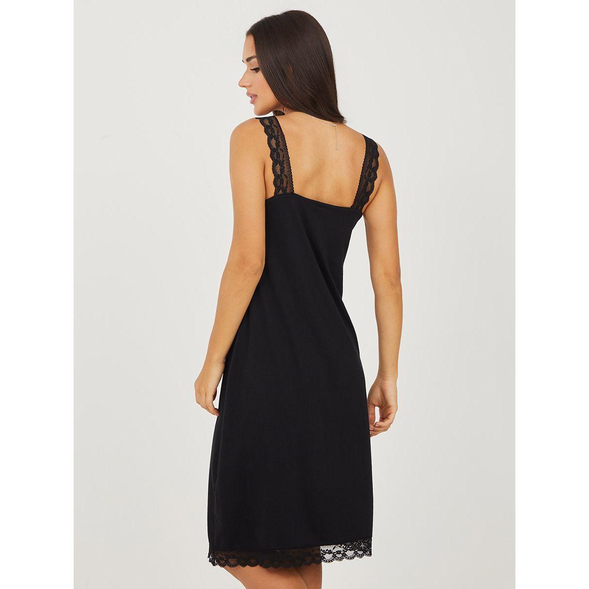 قميص نوم بتداخلات دانتيل من ستايلي-women-clothing-nightwear-nighties-image-5