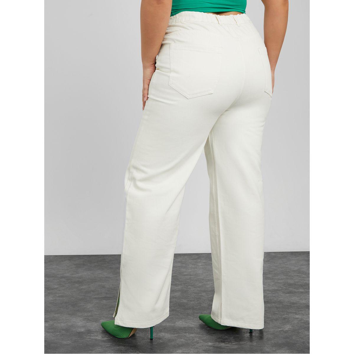 Styli Plus High Waist Split Hem Straight Leg Jeans-women-clothing-bottoms-jeans-image-5