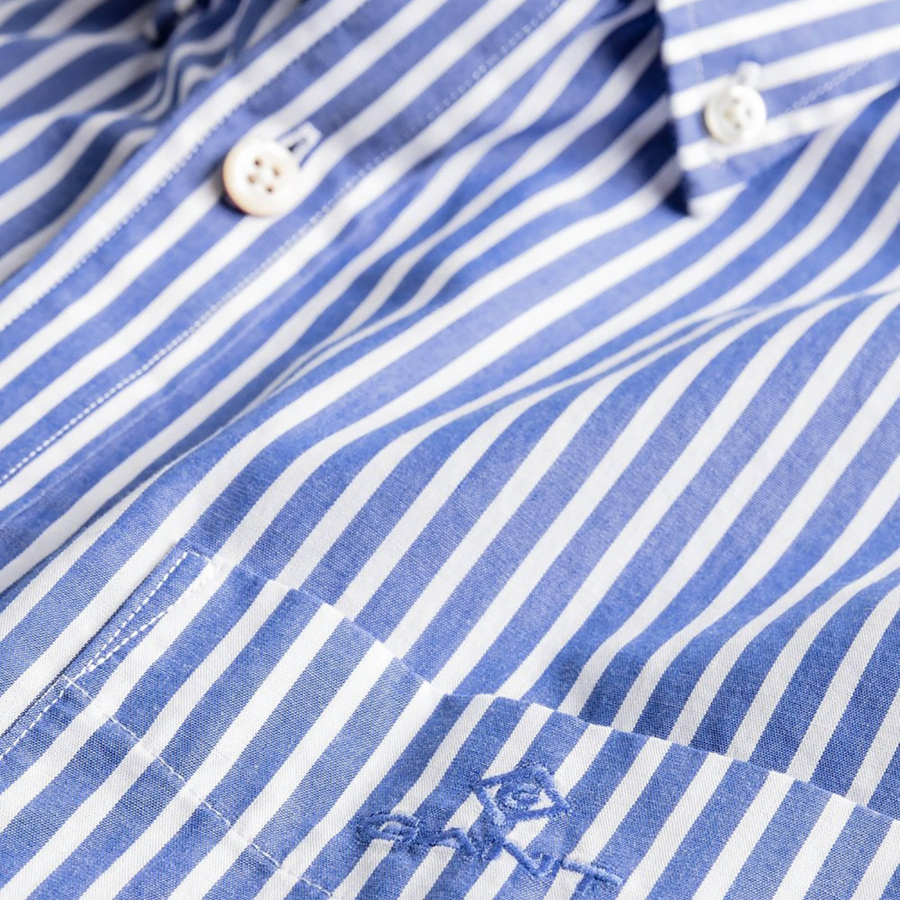 Gant Regular Fit Striped Button-Down Collar Long Sleeves Men's Shirt-men-clothing-shirts-image-5