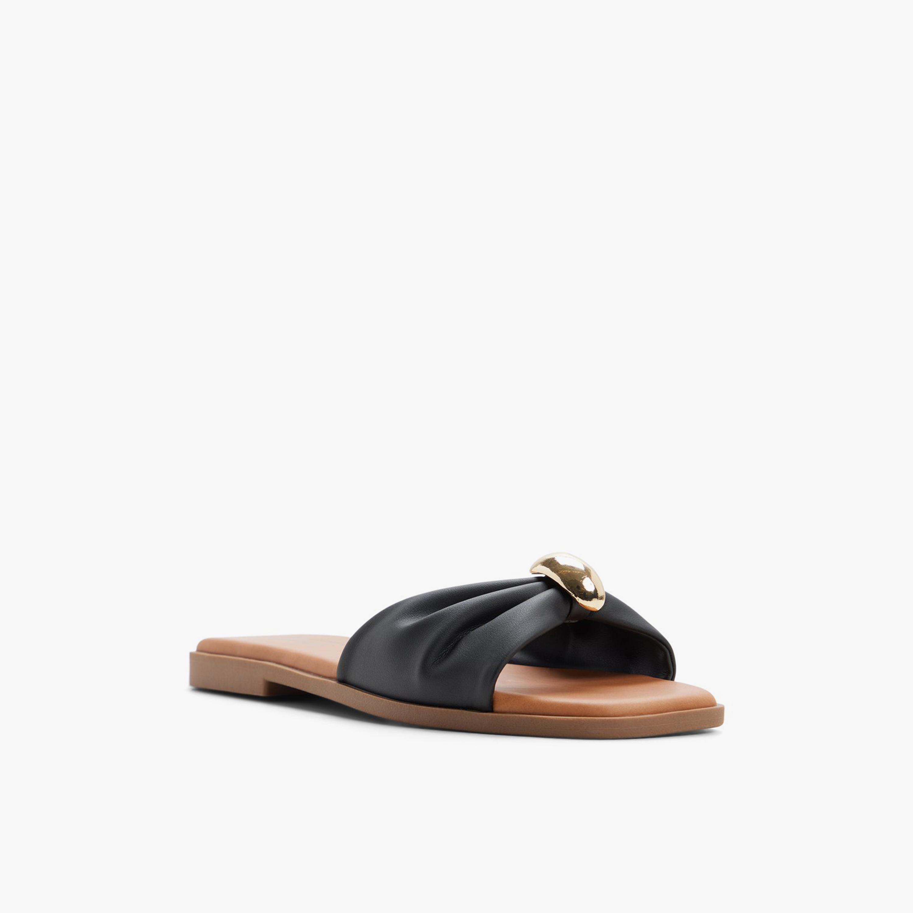 كول ات سبرينغ - صندل كامي نسائي مسطح سهل الارتداء | 30CAMMIEEB-women-shoes-sandals-flats-image-1