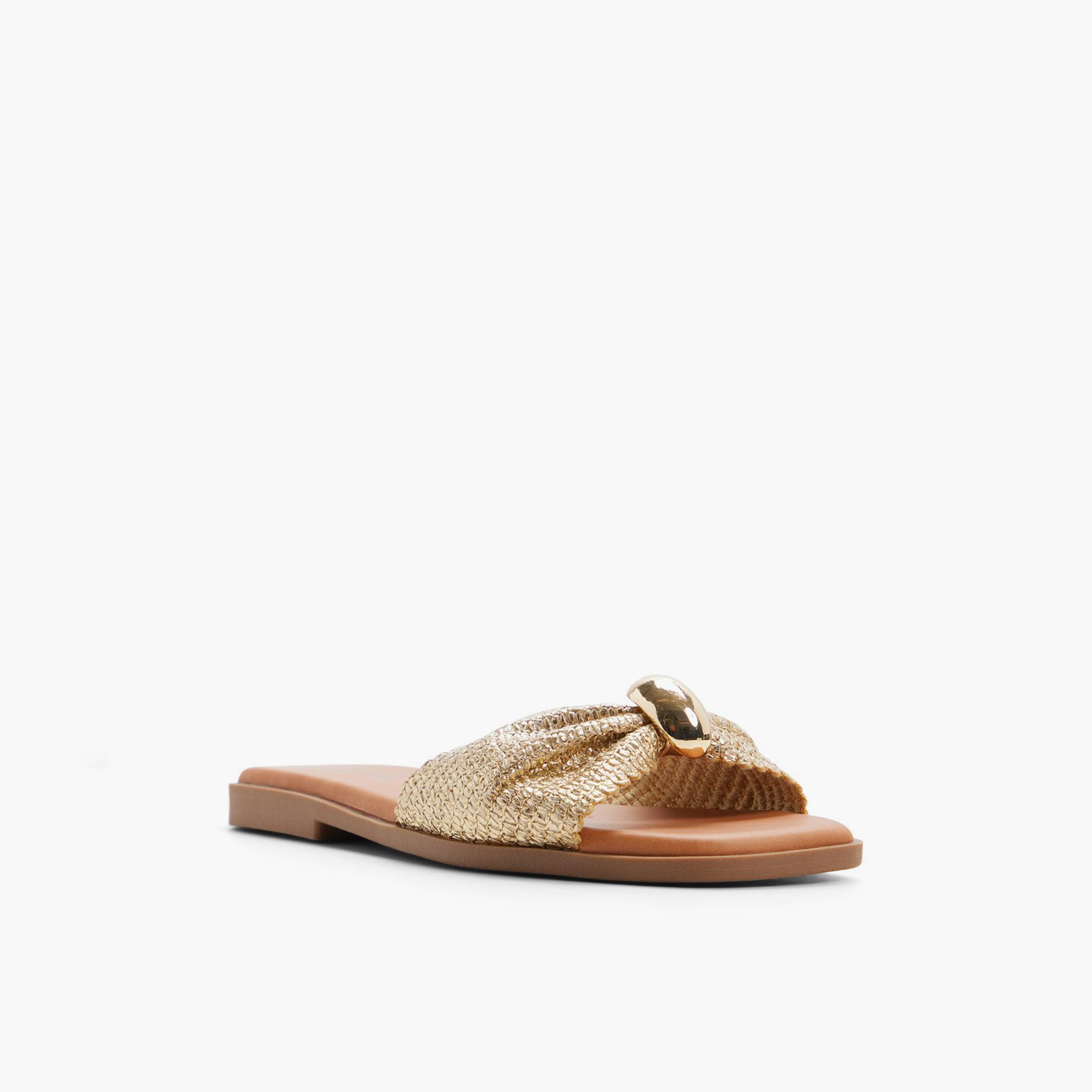 Call it Spring Women's Slip-On Cammiee Slide Flat Sandals | 30CAMMIEEG-women-shoes-sandals-flats-image-1