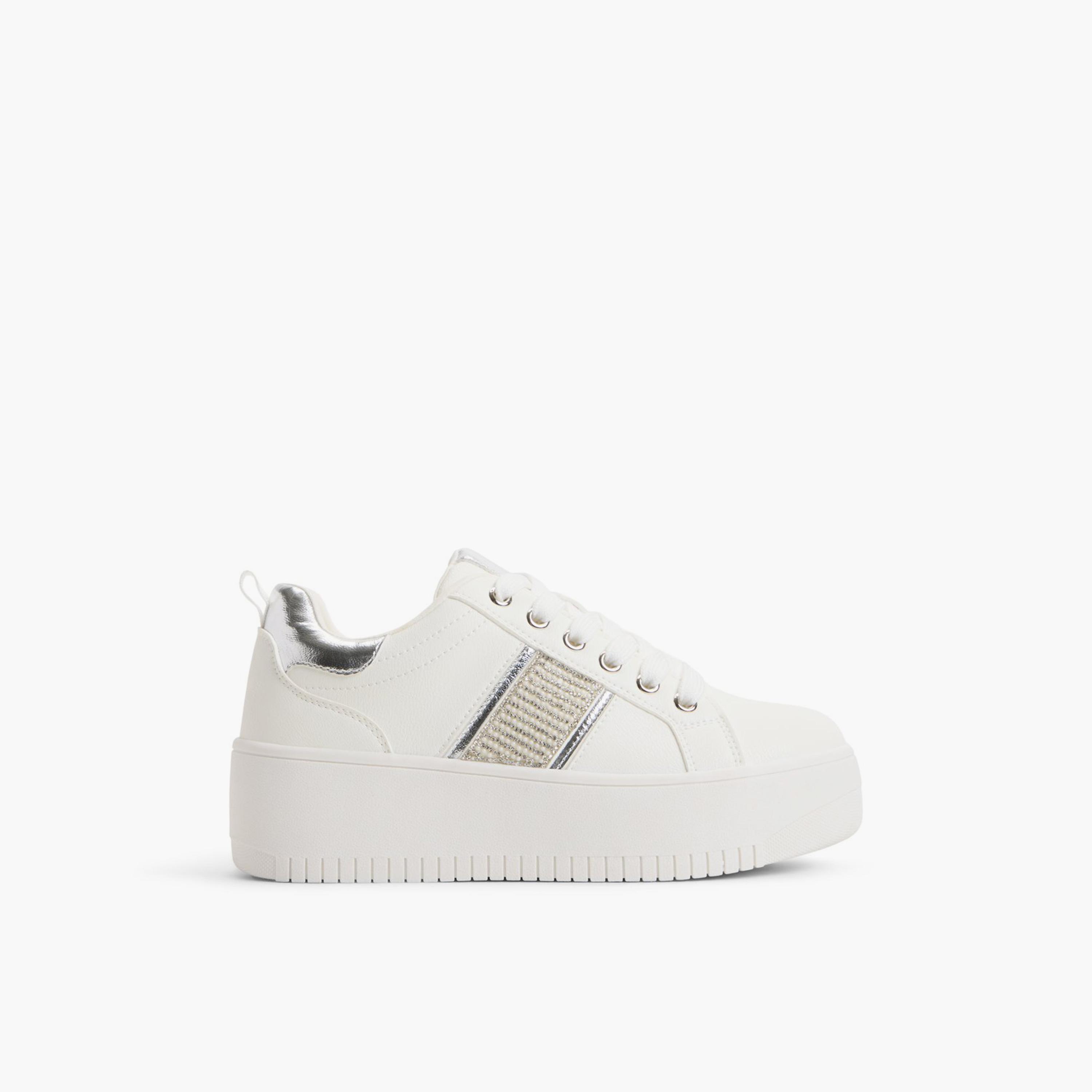 كول ات سبرينغ - حذاء رياضي تشاندرا نسائي برباط ذو نعل سميك وقصة منخفضة للكاحل | 30CHANDRA-women-shoes-sneakers-image-3