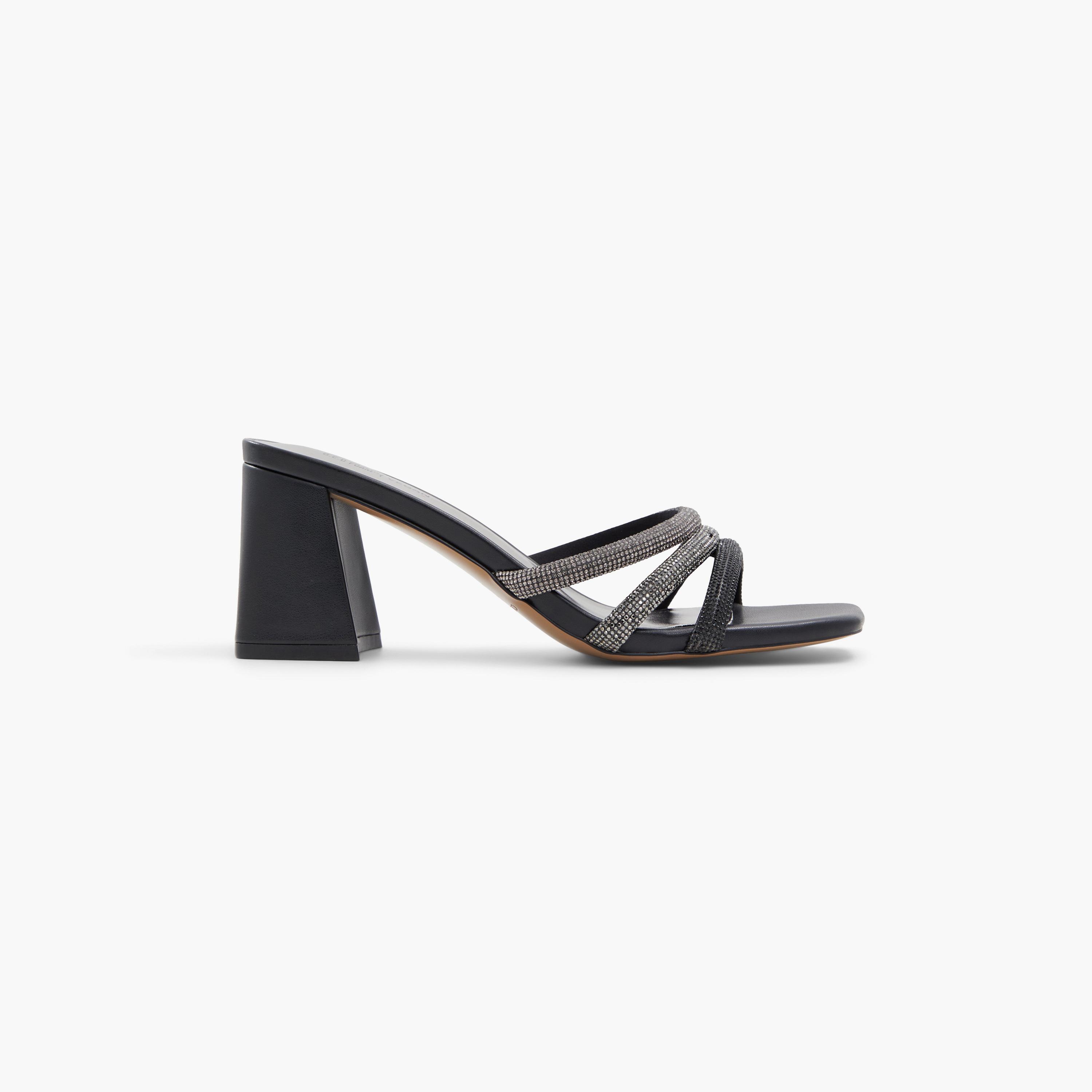 Call It Spring Women's Block Heels with Embellished Accent | 30CROWN-women-shoes-heels-image-3