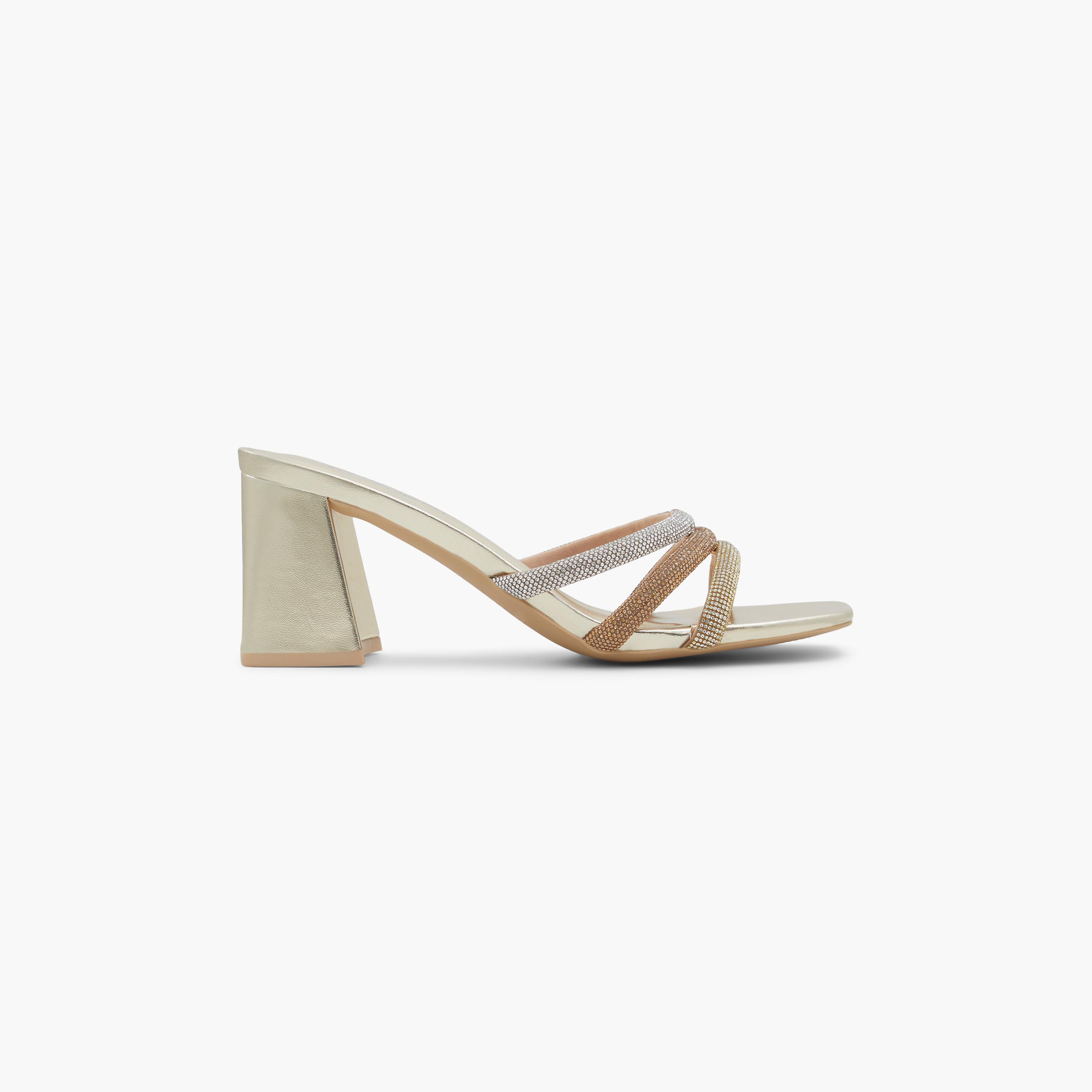 Call It Spring Women's Block Heels with Embellished Accent | 30CROWN-women-shoes-heels-image-13