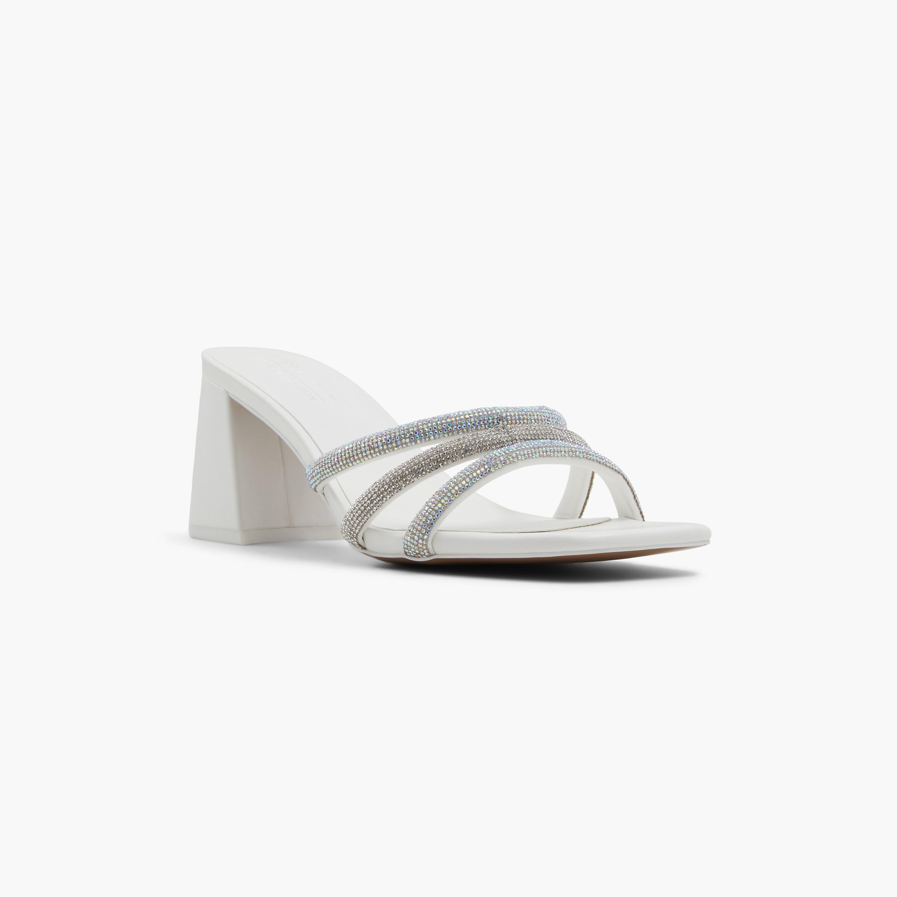 Call It Spring Women's Block Heels with Embellished Accent | 30CROWN-women-shoes-heels-image-6