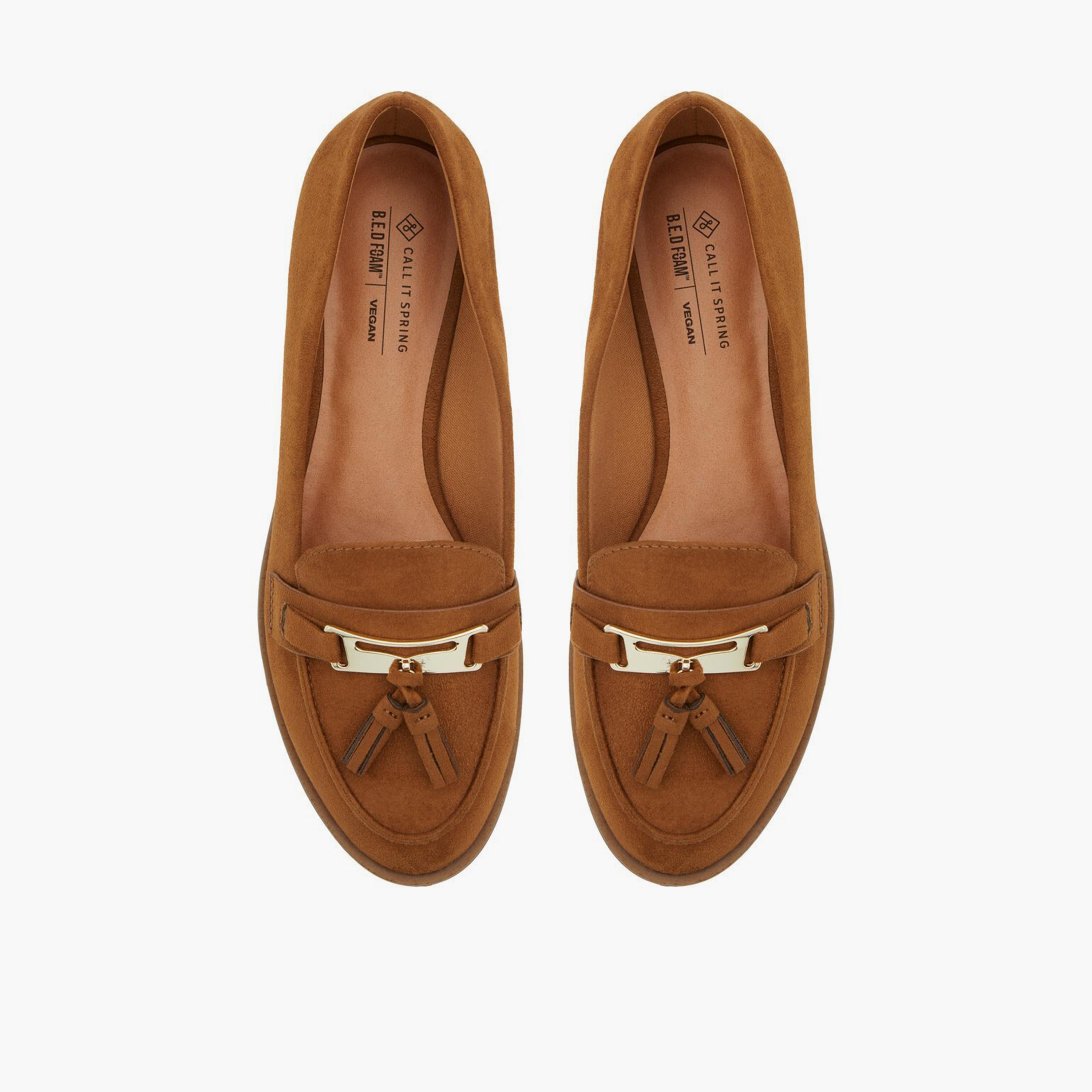 حذاء داندي بدون كعب للنساء من كول ات سبرينج داندي مع مزين بشرابات-women-shoes-loafersandmoccasins-image-2